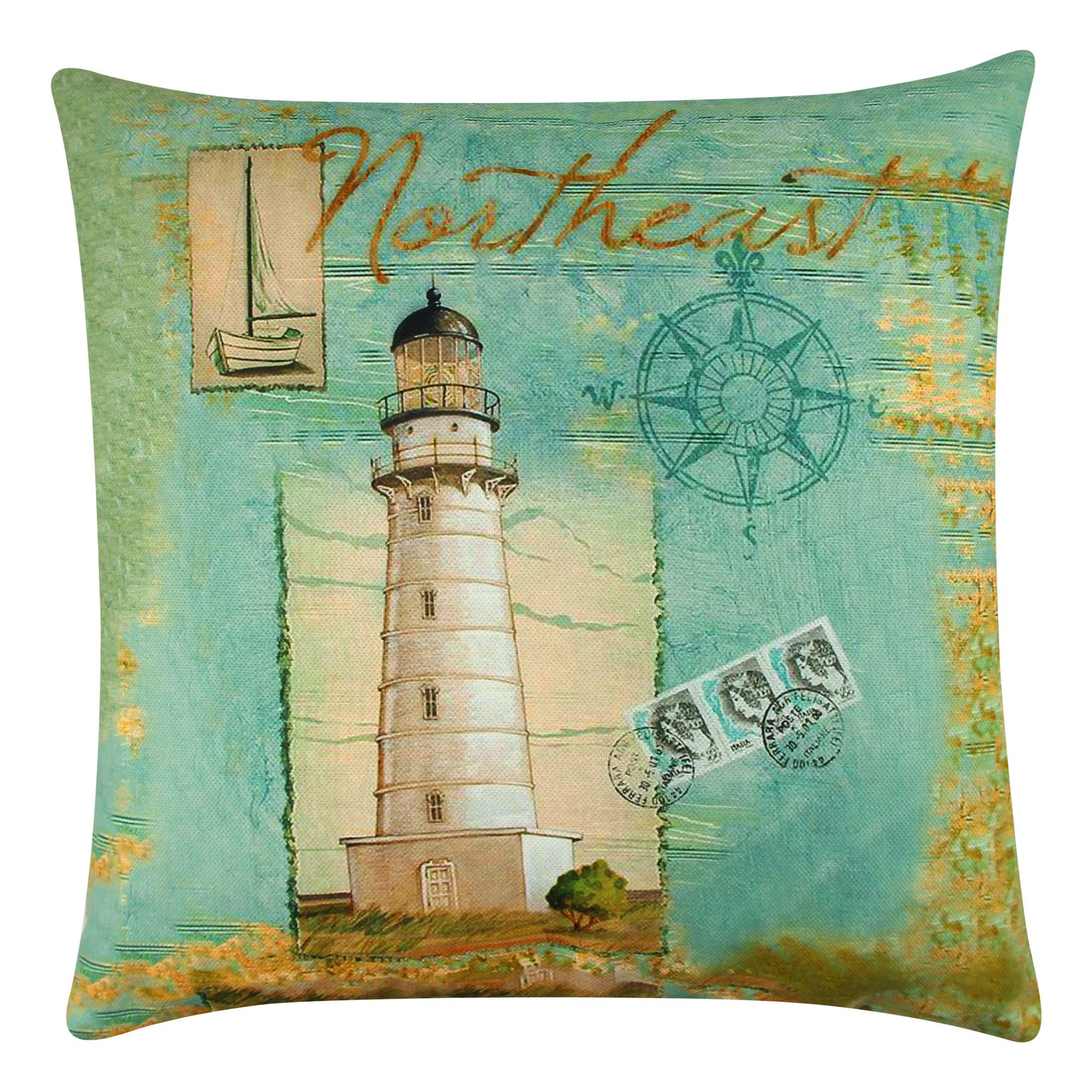 Перница Аберто Дизајн 43x43 см во боја