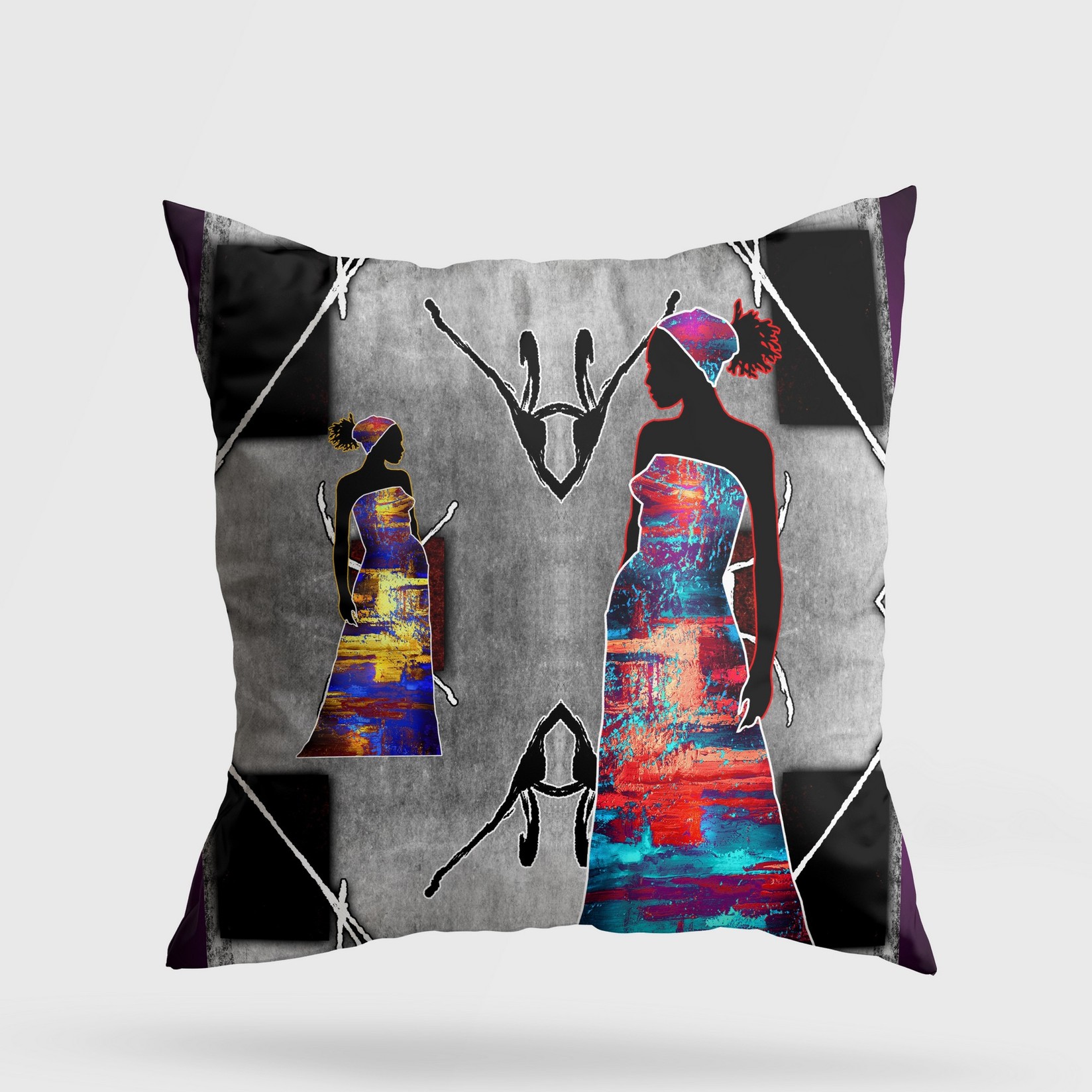 Перница Аберто Дизајн 43x43 см во боја