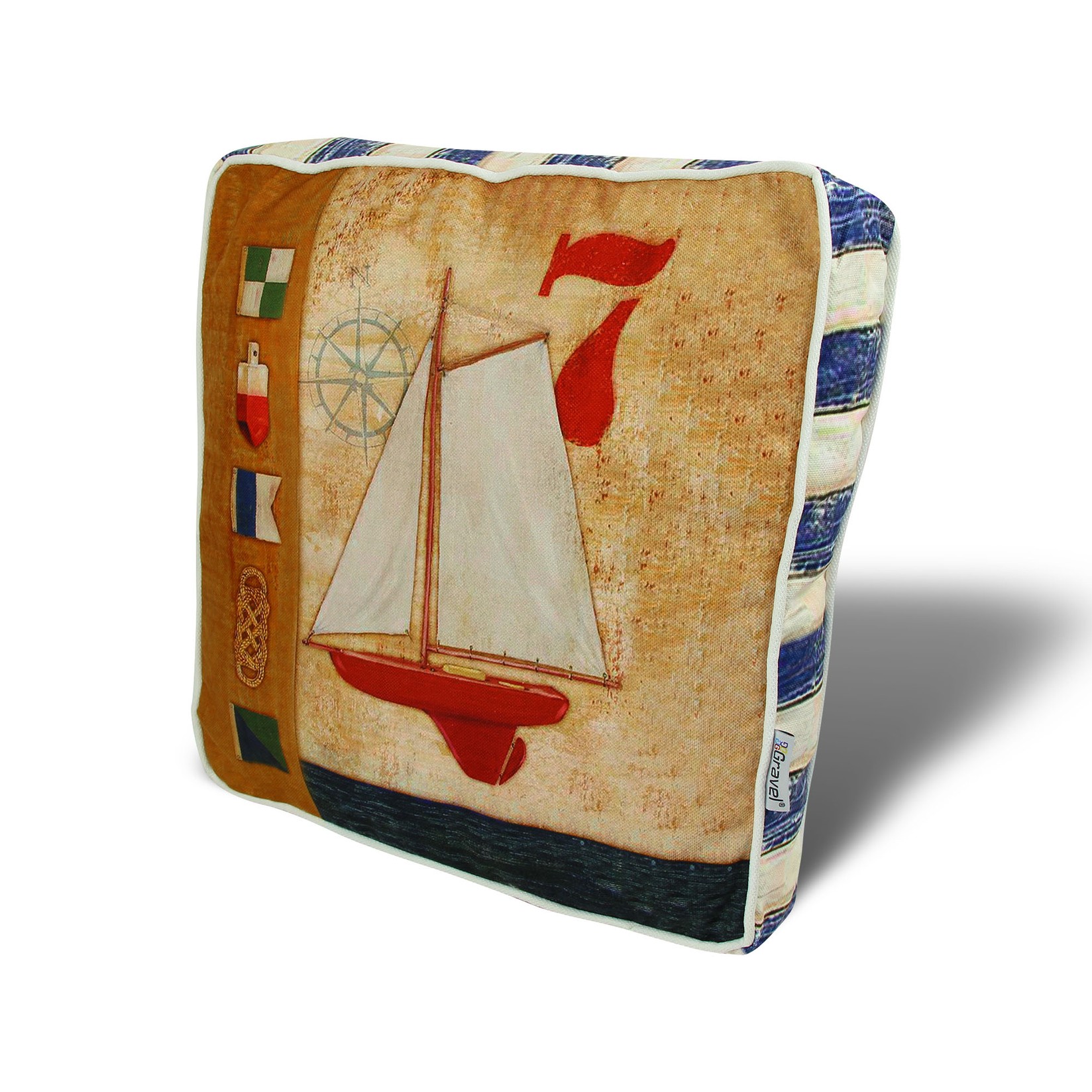 Перница Аберто Дизајн 42x42 см во боја