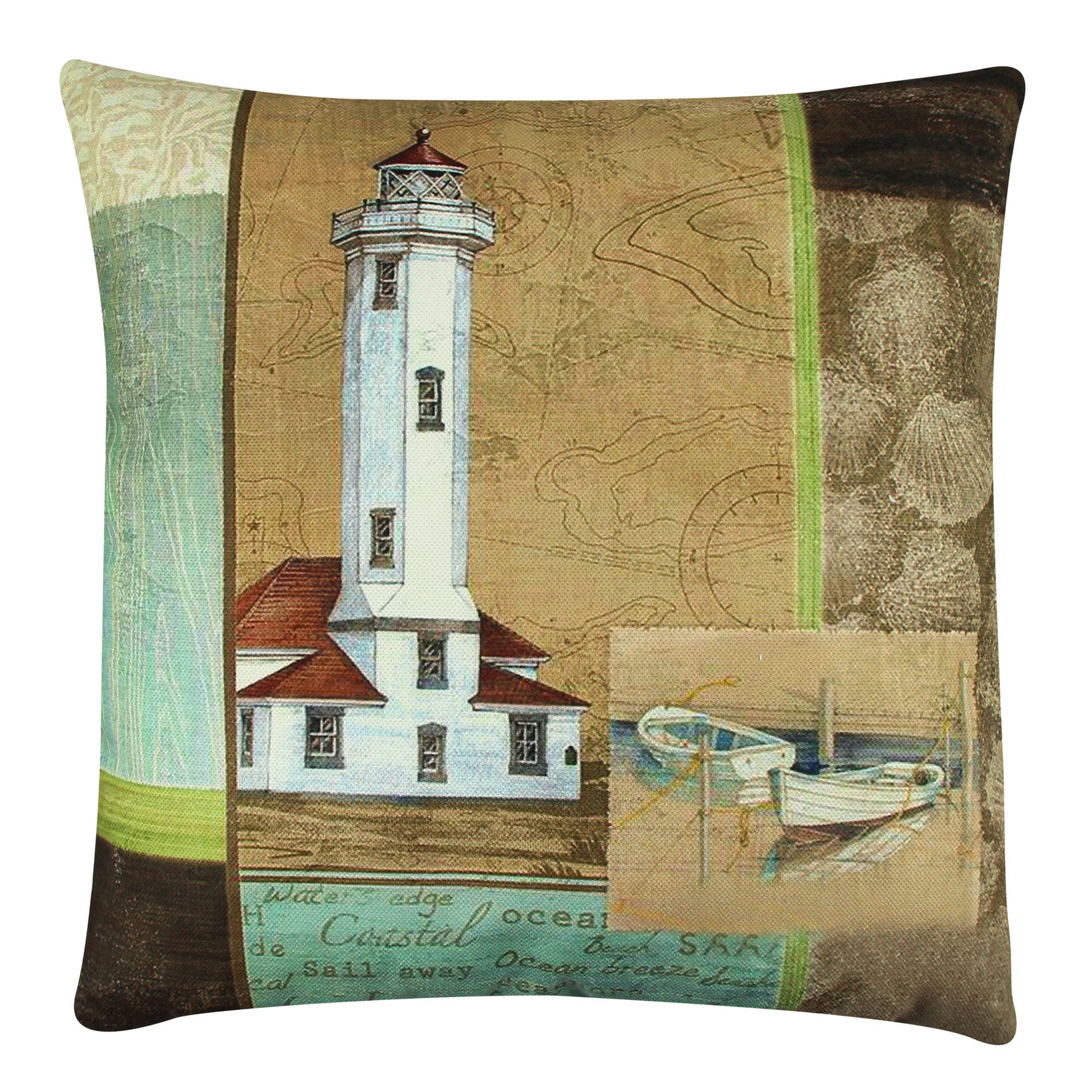 Перница Аберто Дизајн 43x43см во боја