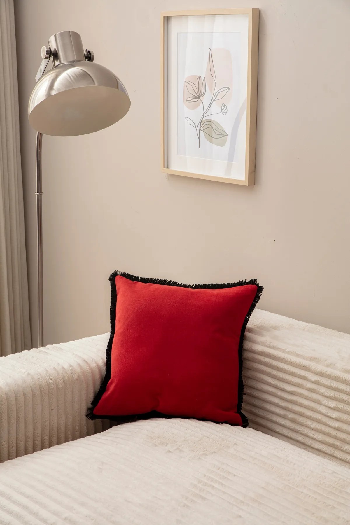 Навлака за перница Aberto Design 43x43cm црвена