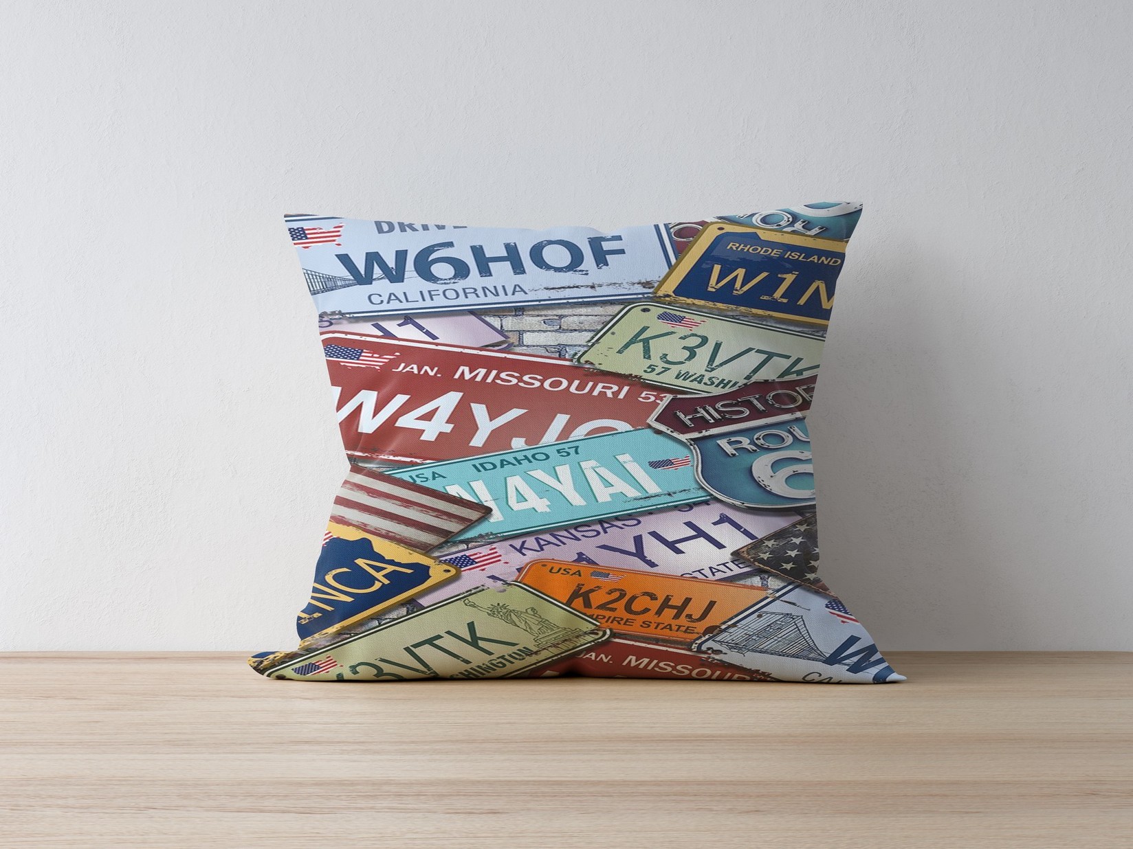 Навлака за перница Aberto Design 43x43cm во боја