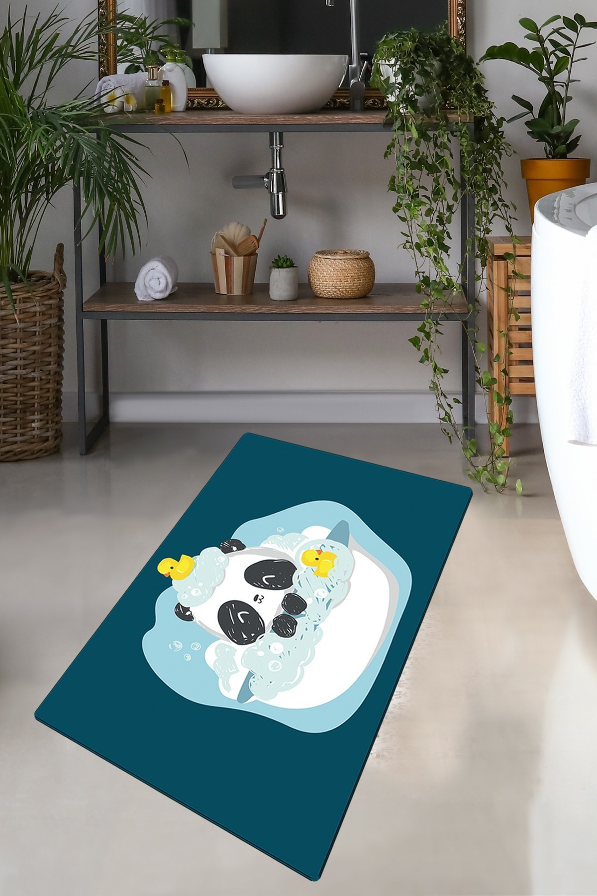 Простирка за бања L'essentiel Maison 70x120cm Шарена