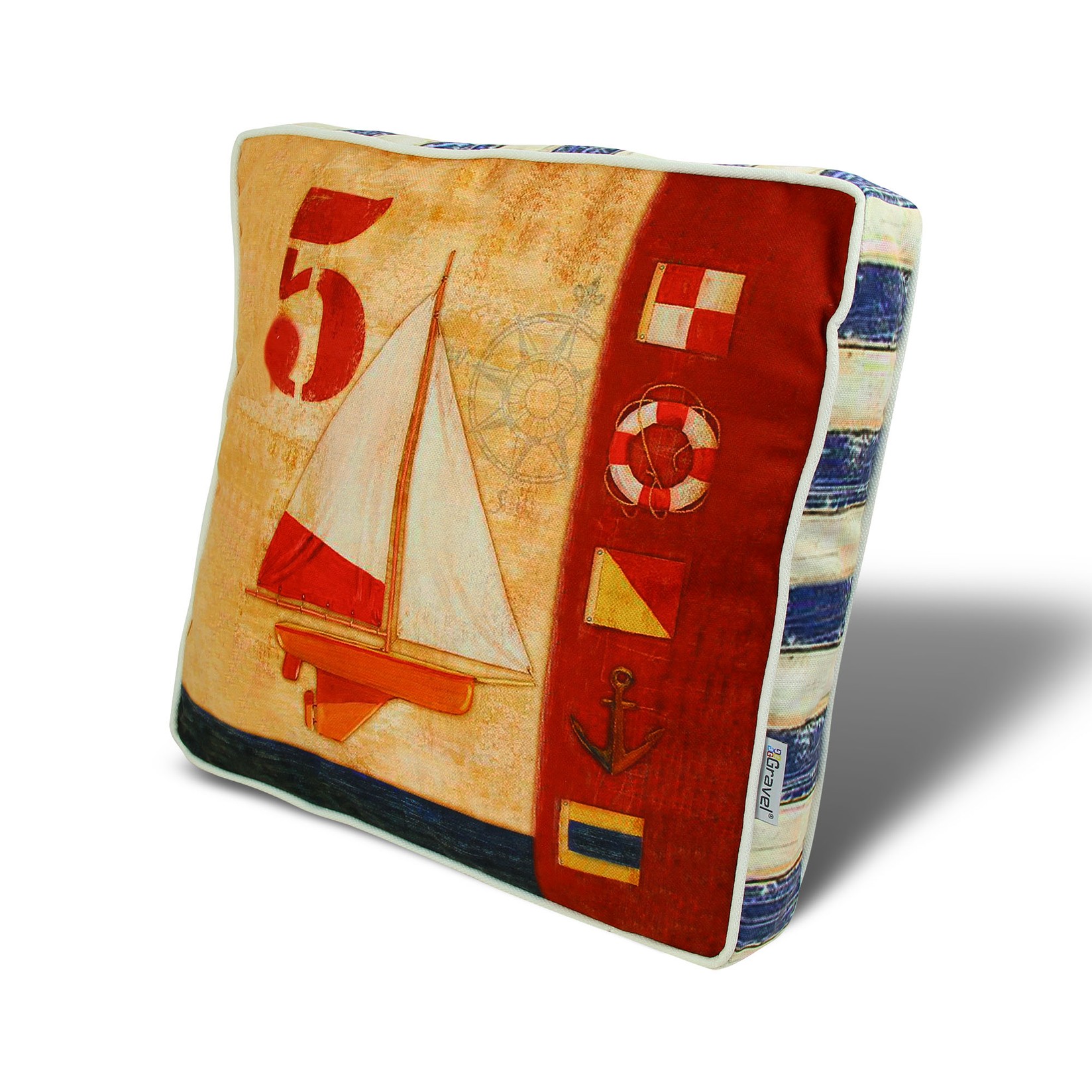 Перница Аберто Дизајн 42x42 см во боја