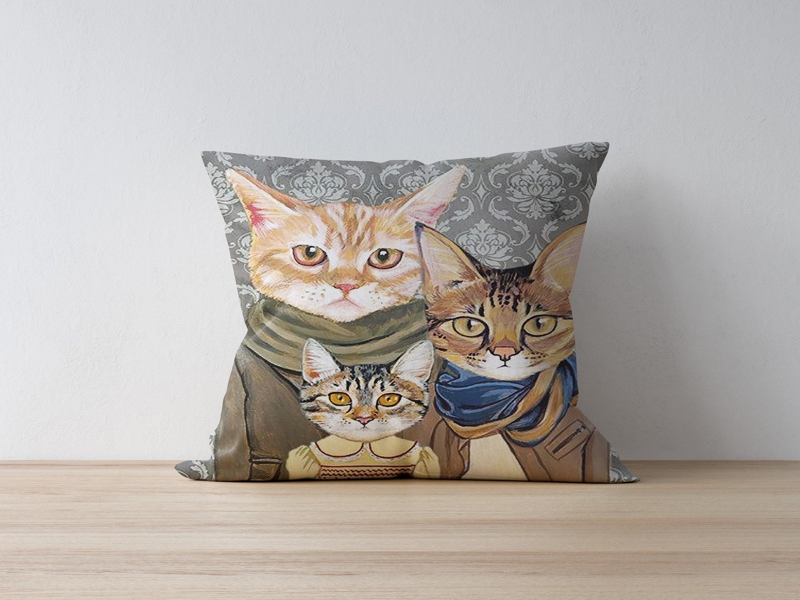 Навлака за перница Aberto Design 43x43cm во боја