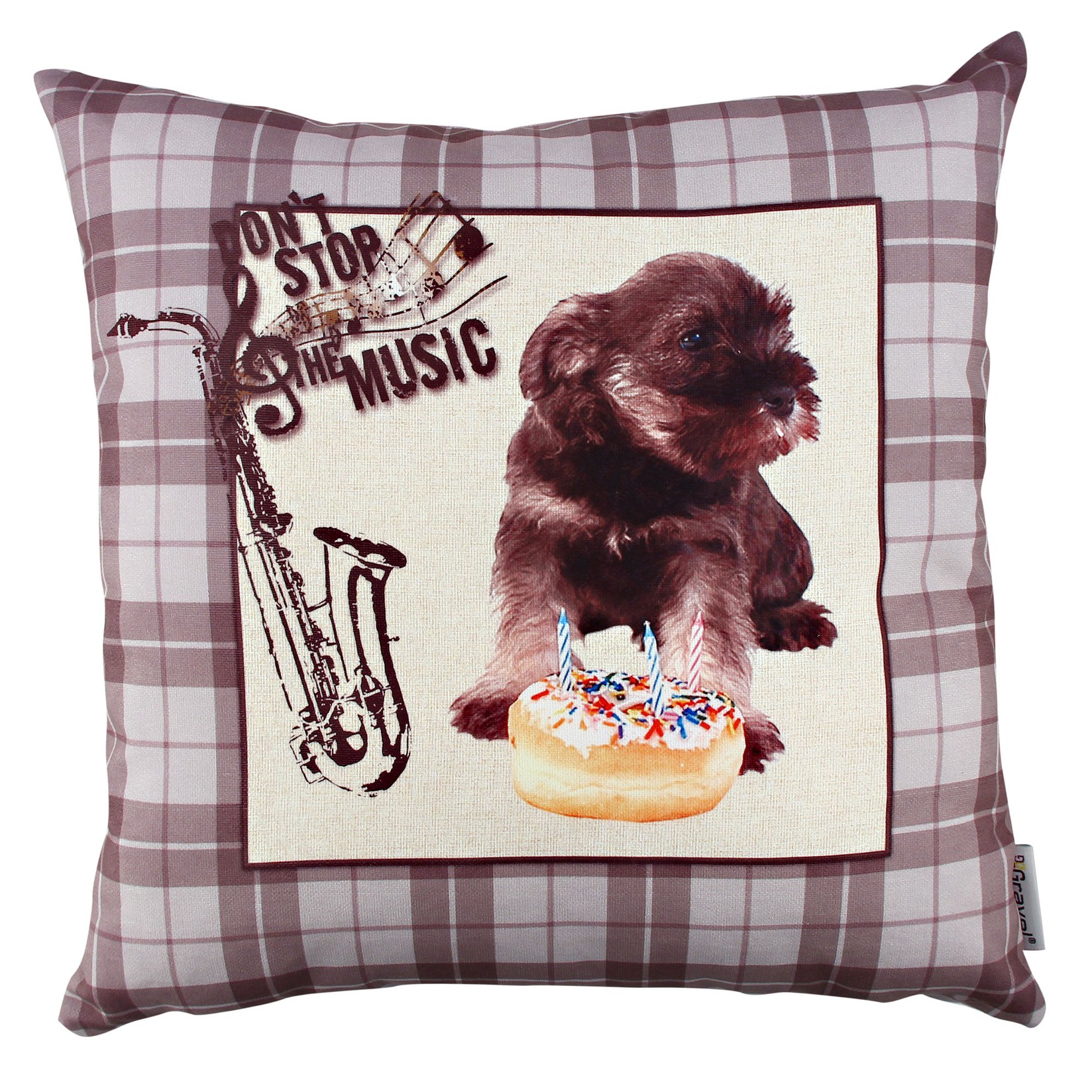 Перница Аберто Дизајн 43x43 см во боја