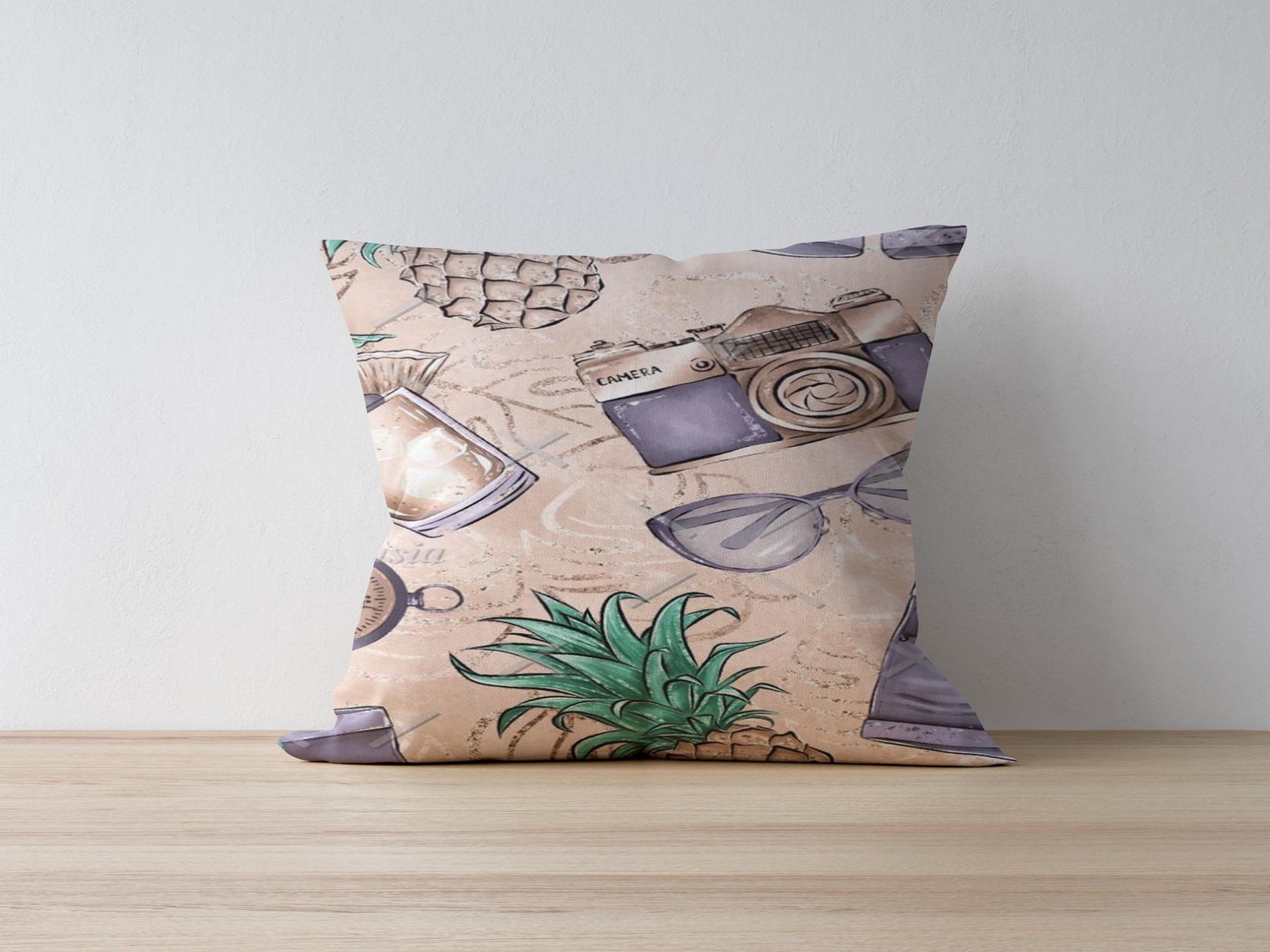 Навлака за перница Aberto Design 43x43cm во боја