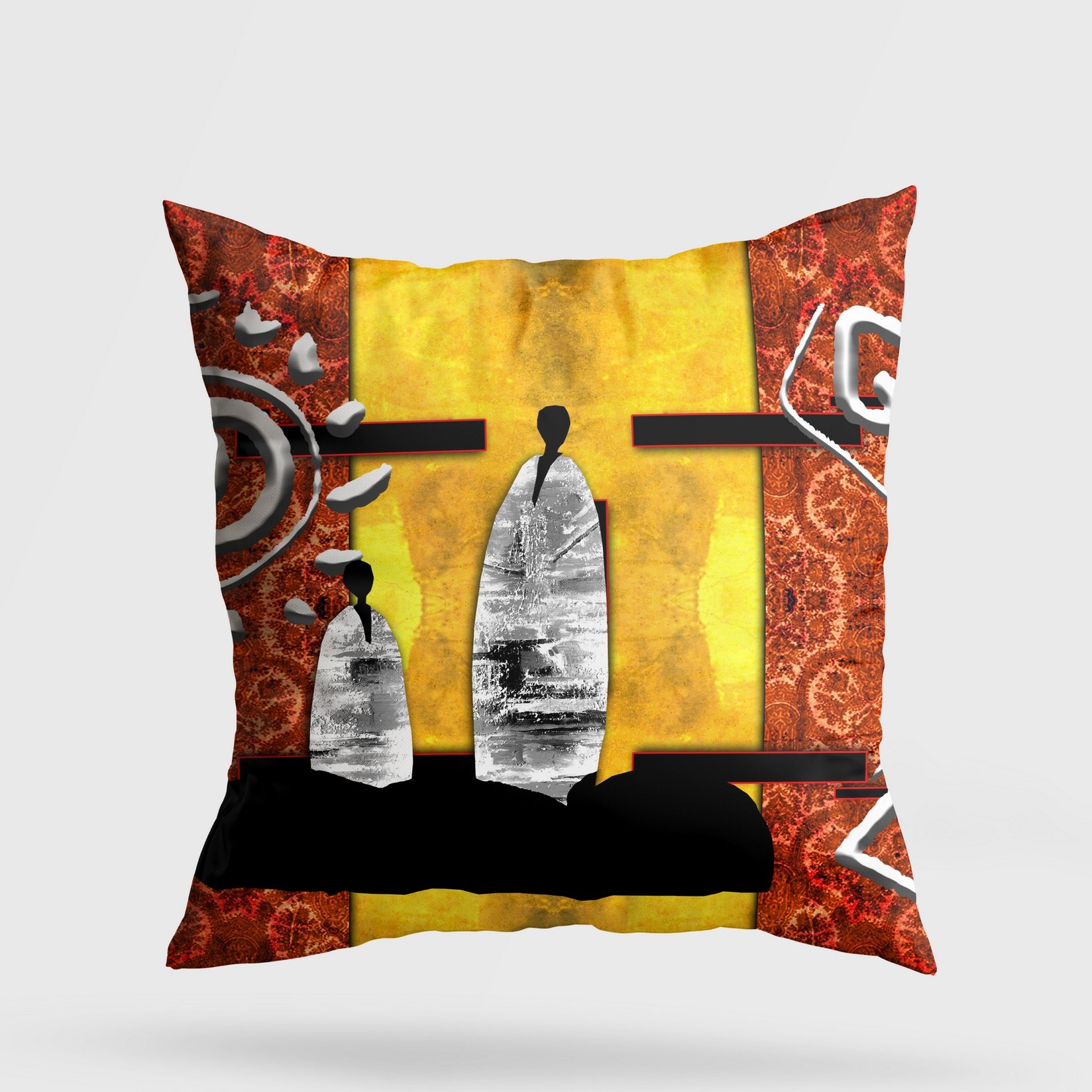 Перница Аберто Дизајн 43x43 см во боја