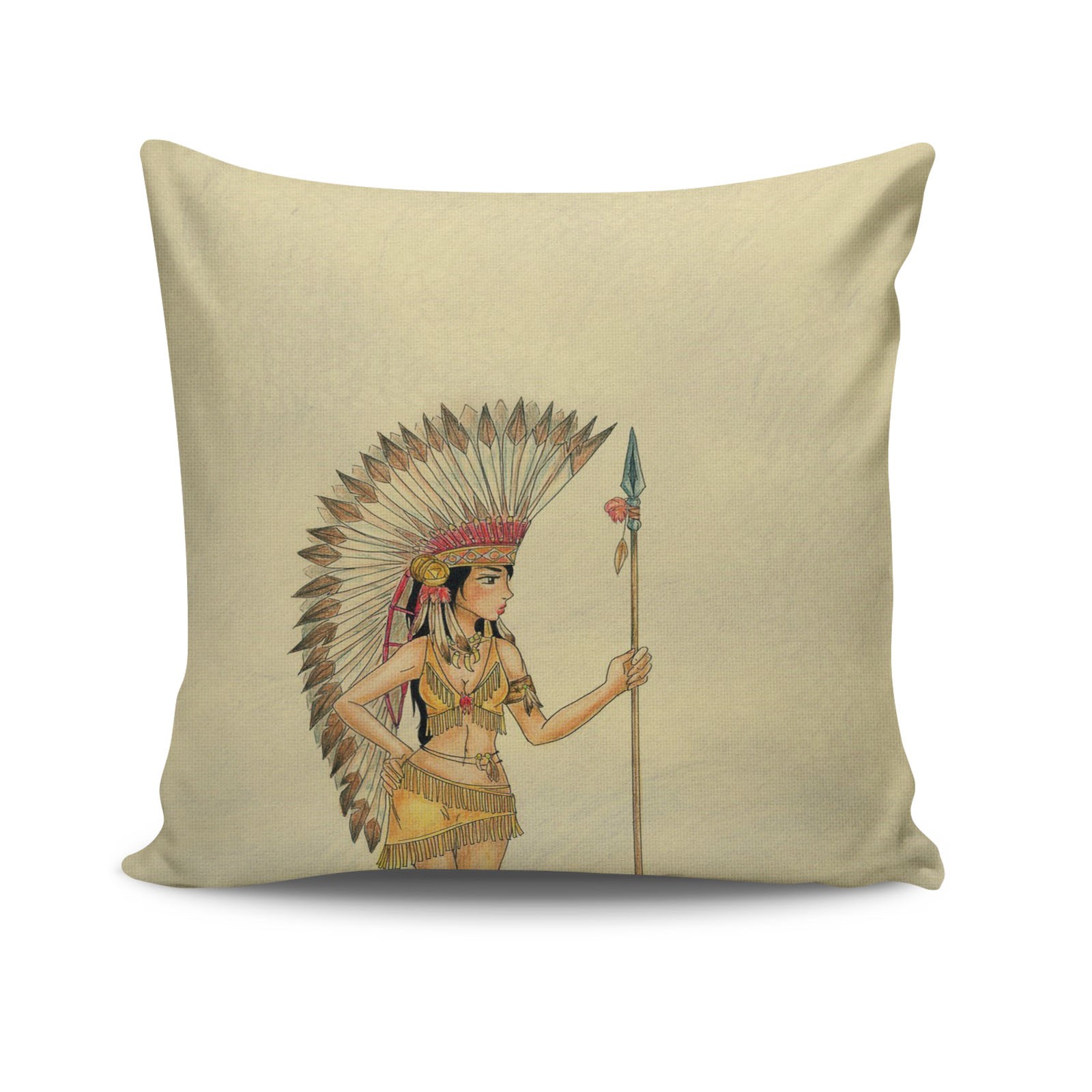 Перница Аберто Дизајн 43x43см во боја