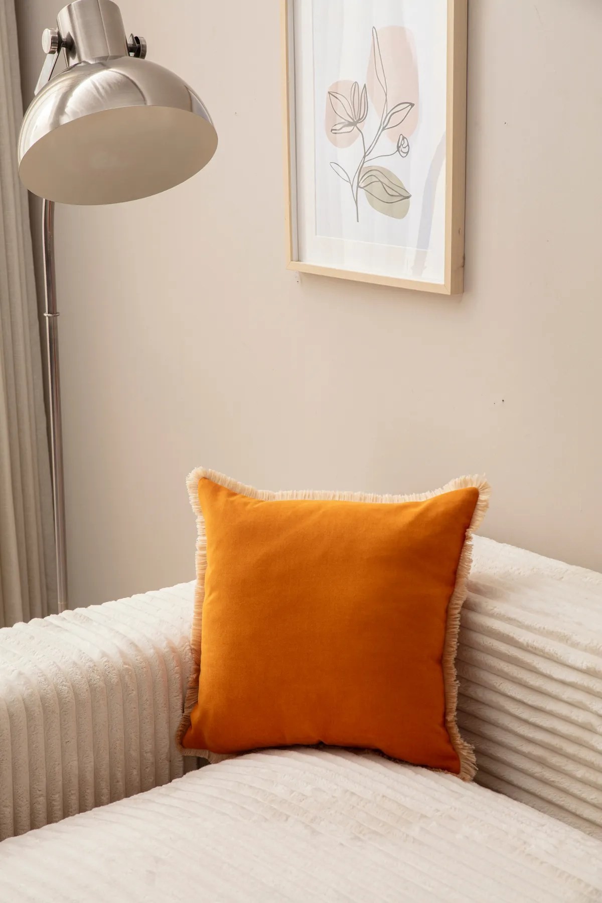 Aberto Design Навлака за перница 43x43cm Портокал