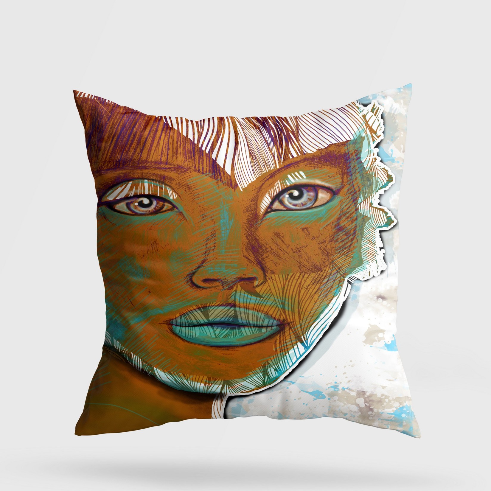 Перница Аберто Дизајн 43x43см во боја