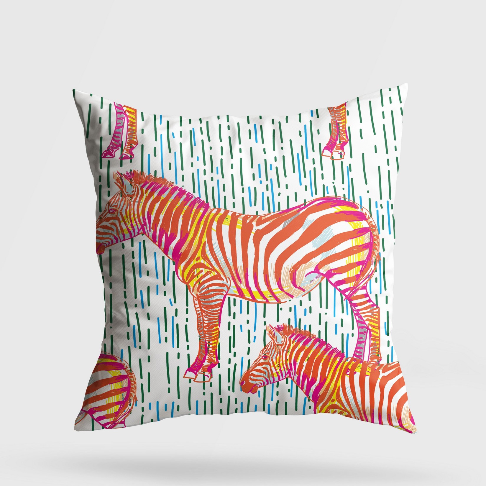 Перница Аберто Дизајн 43x43 см во боја