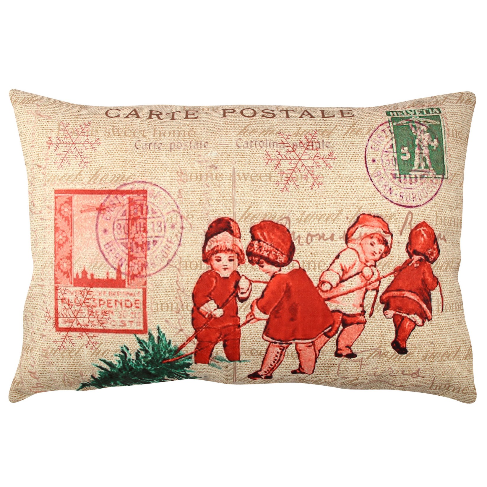 Aberto Design Перница 33x48cm Шарена