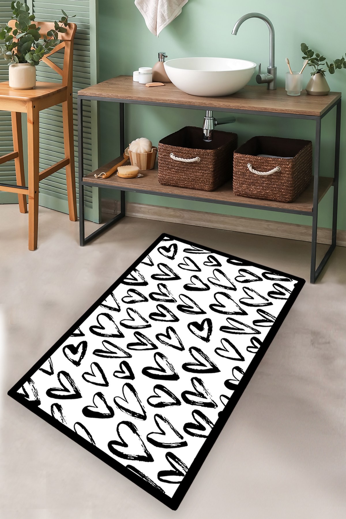 Простирка за бања L'essentiel Maison 70x120cm Шарена