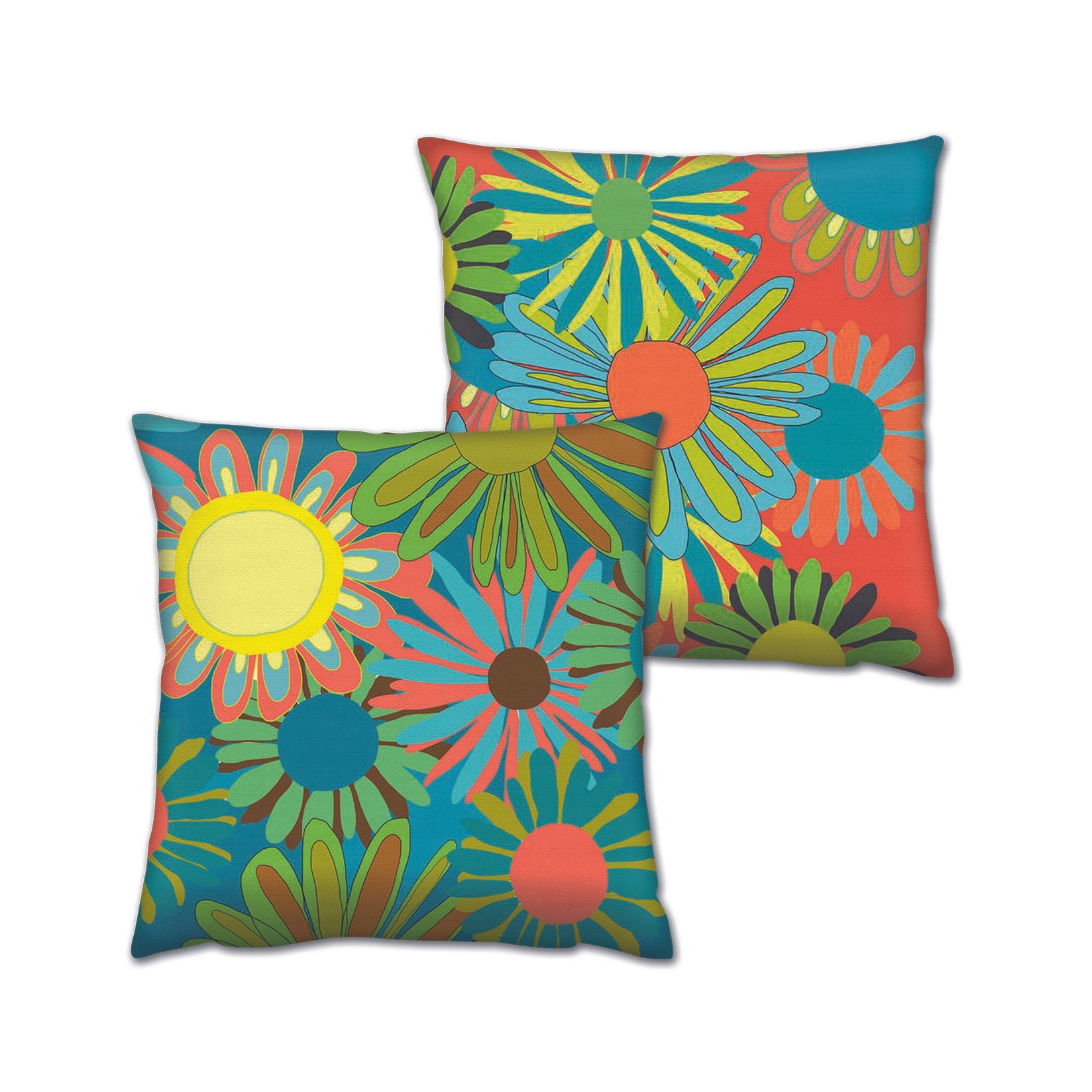 Комплет од 2 перници Aberto Design 43x43cm Шарени