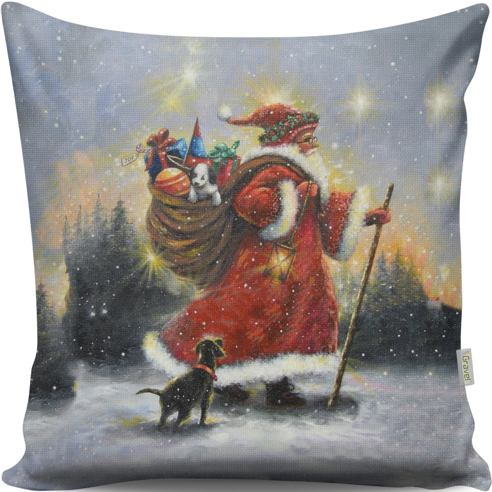 Перница Аберто Дизајн 43x43см во боја