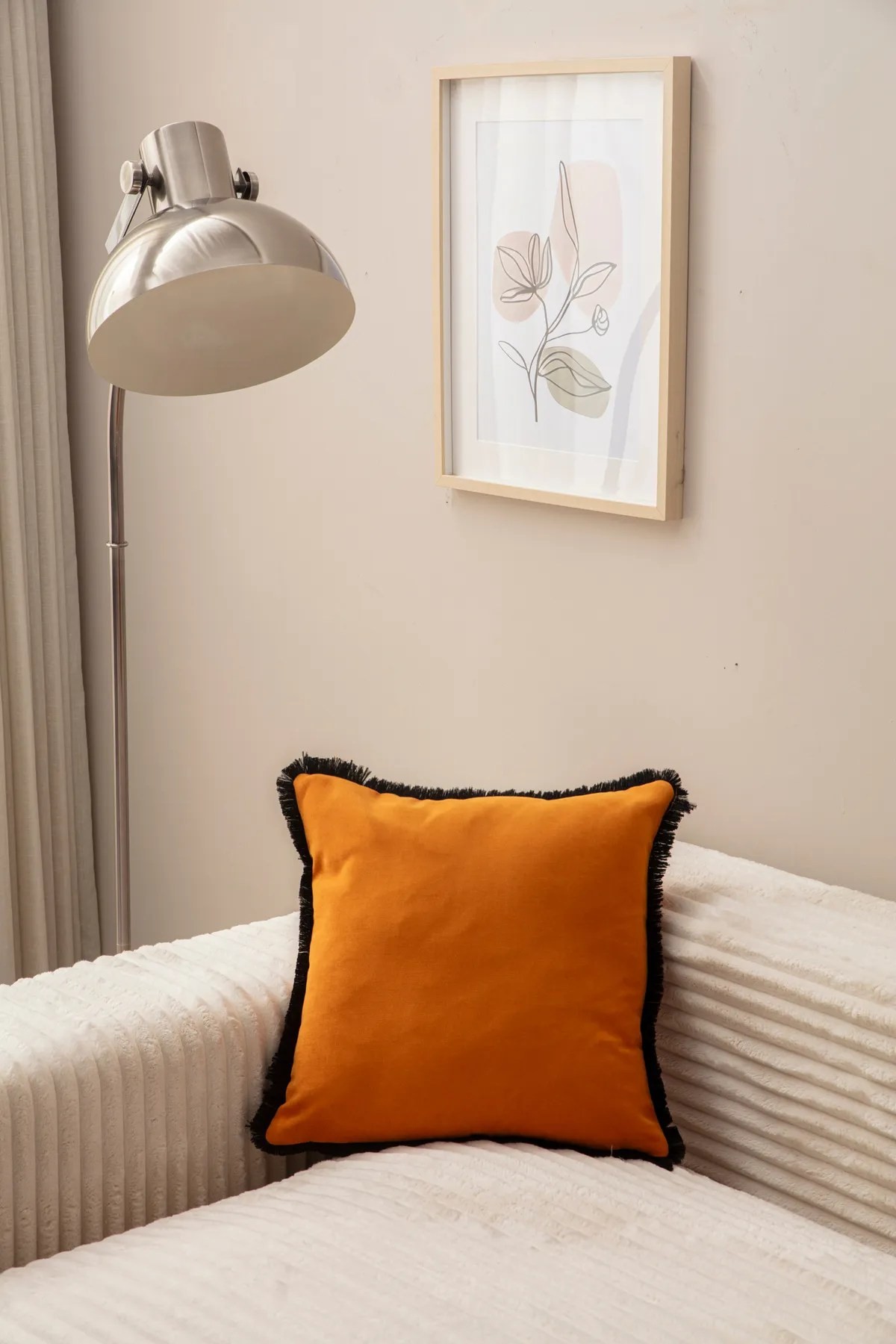 Aberto Design Навлака за перница 43x43cm Портокал