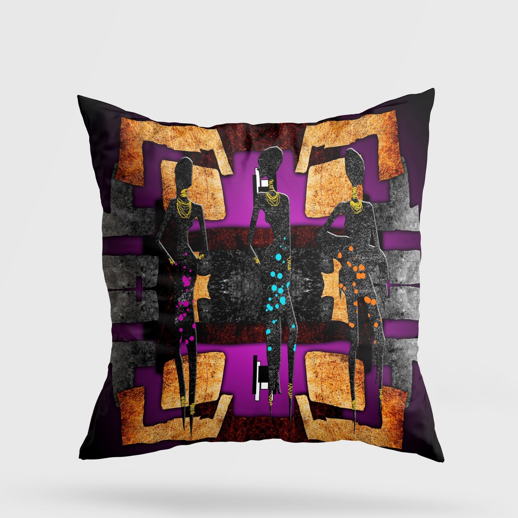 Перница Аберто Дизајн 43x43 см во боја