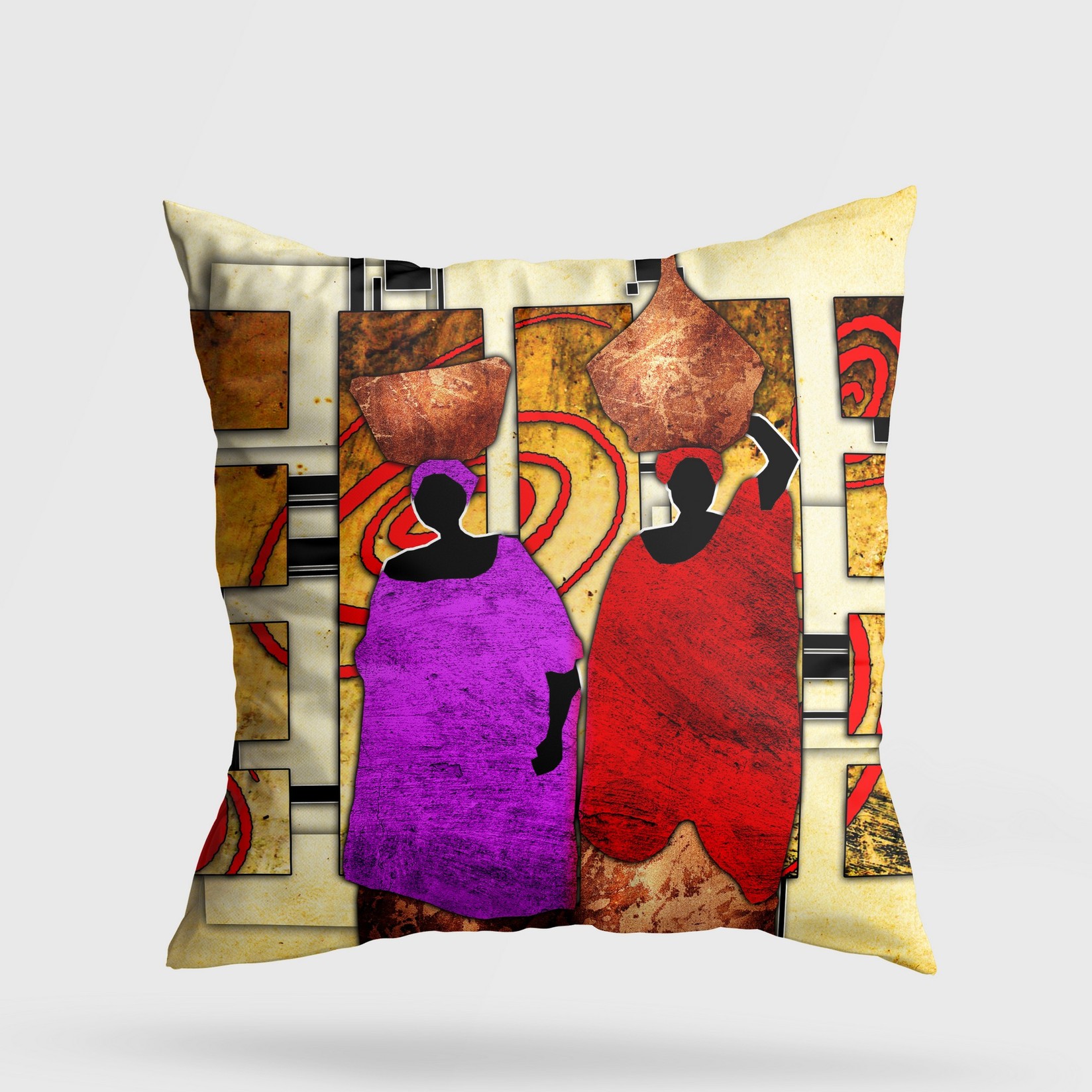 Перница Аберто Дизајн 43x43см во боја