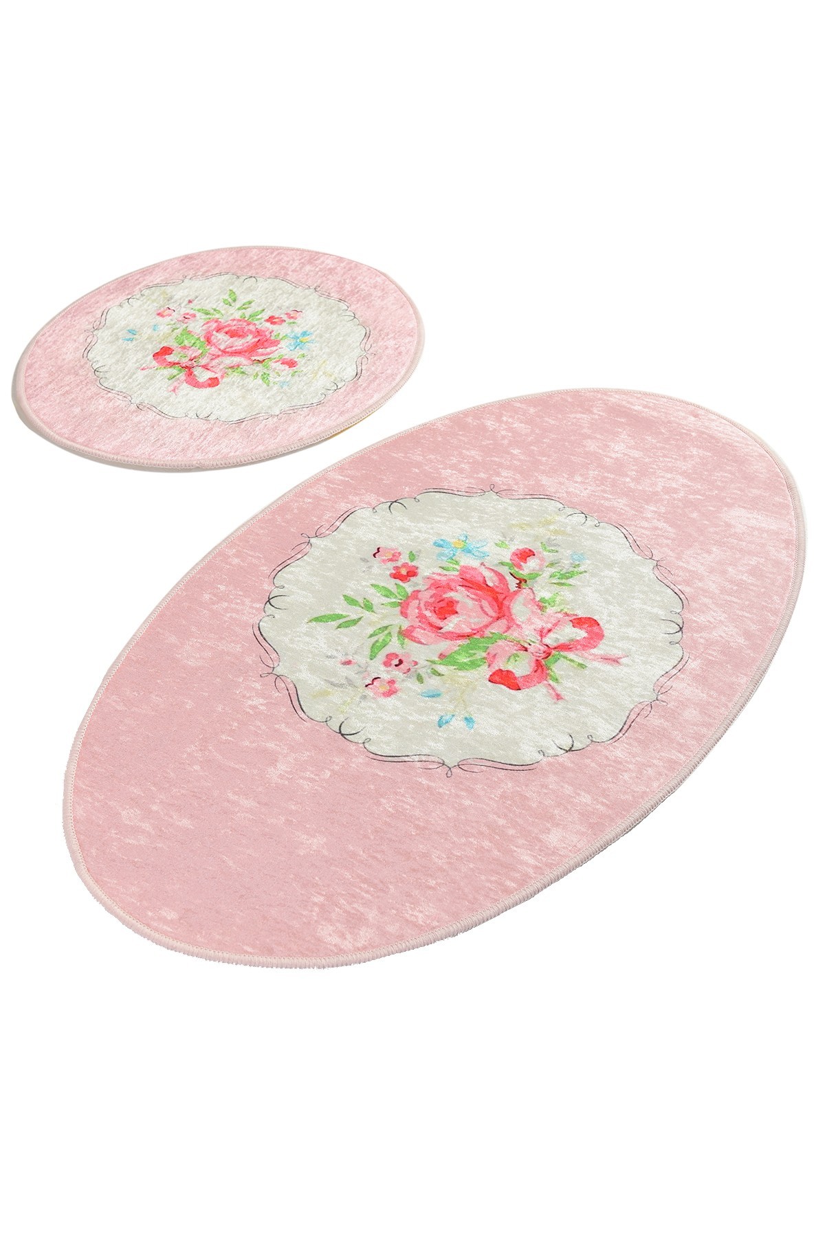 L'essentiel Maison Сет од 2 килими за бања Шарени