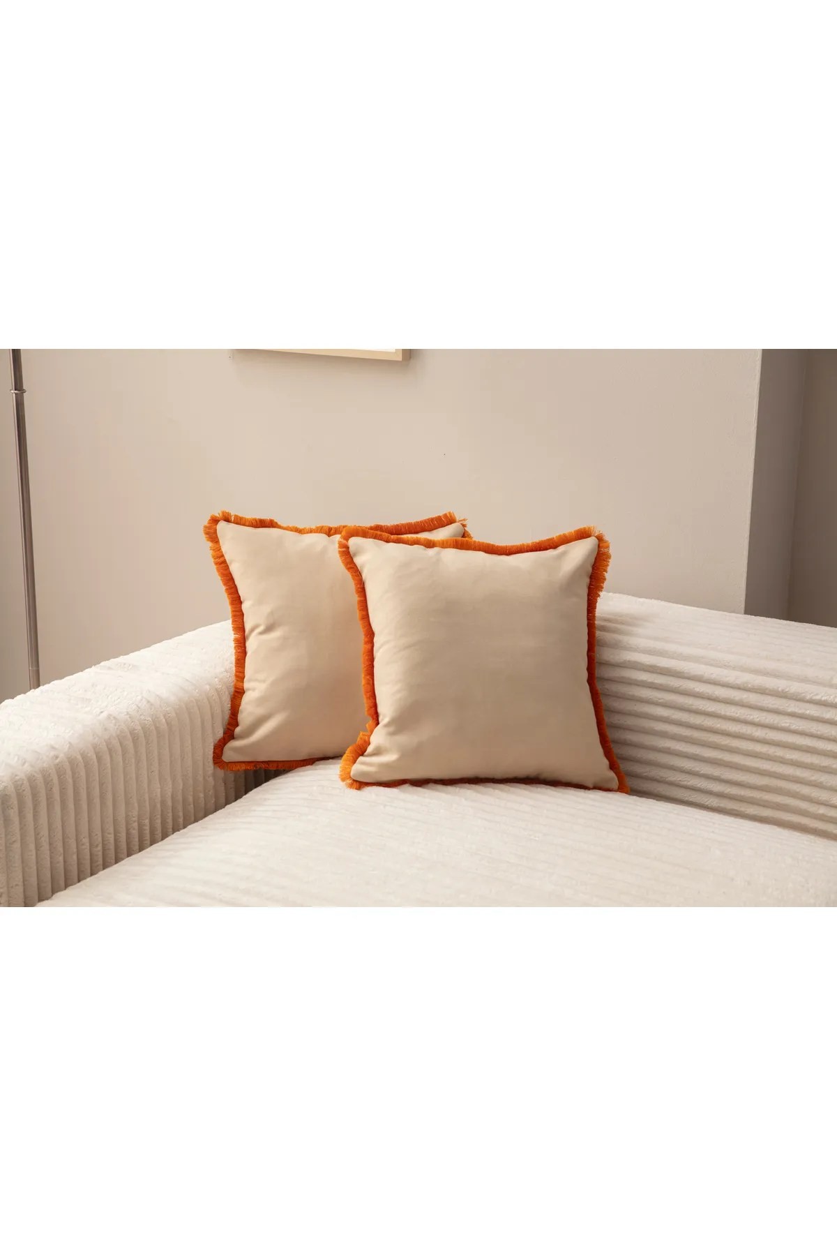 Комплет од 2 навлаки за перници Aberto Design 43x43cm беж