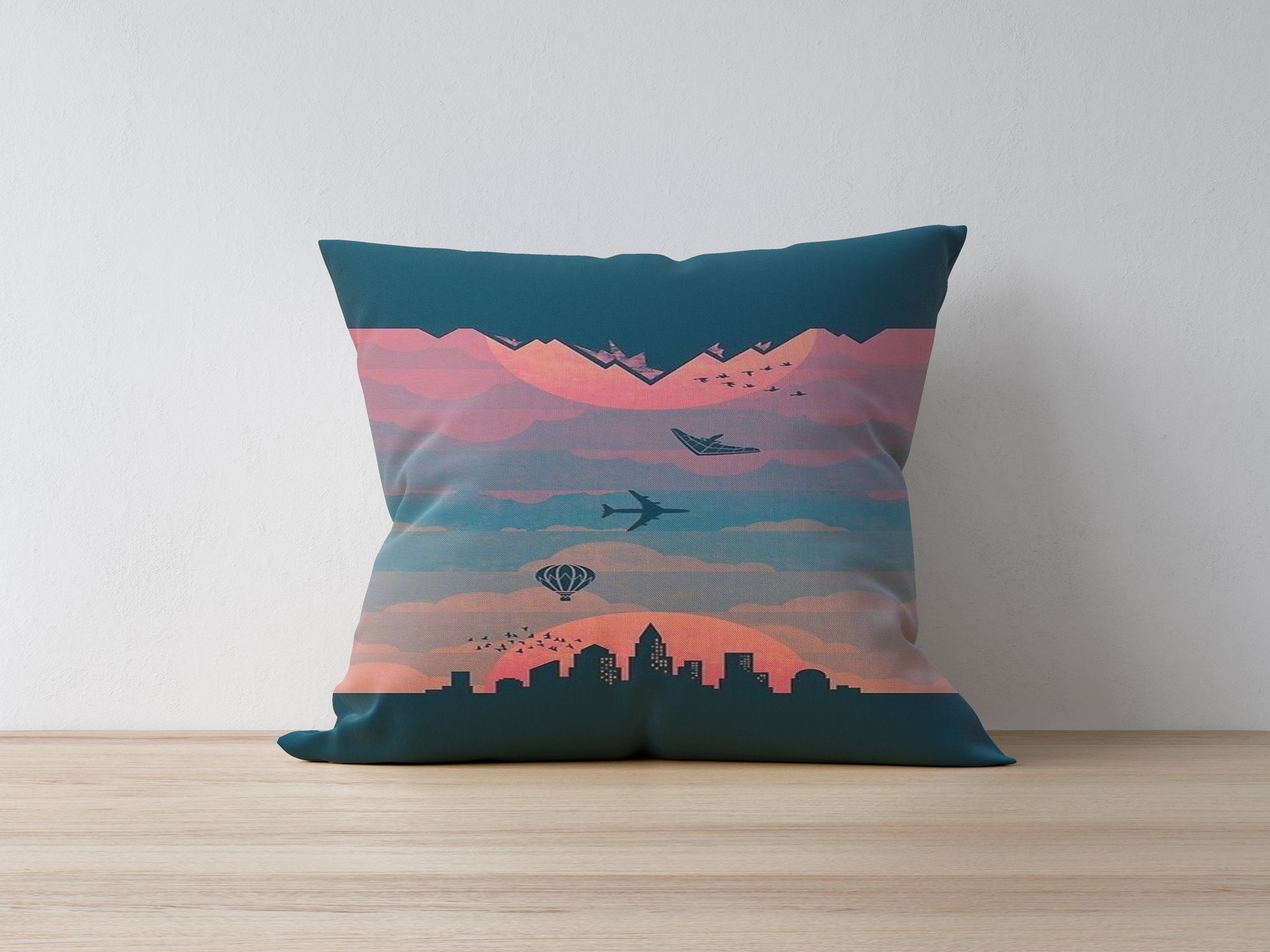 Навлака за перница Aberto Design 43x43cm во боја