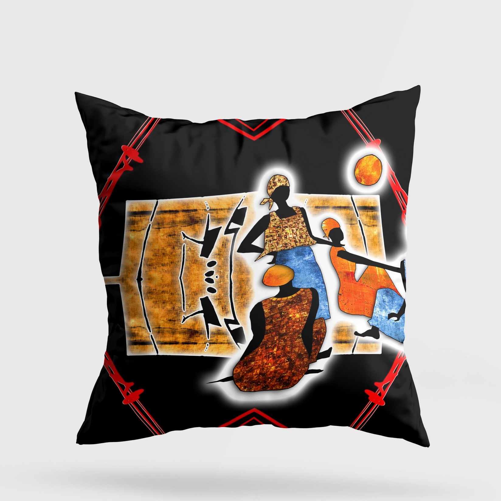 Перница Аберто Дизајн 43x43см во боја