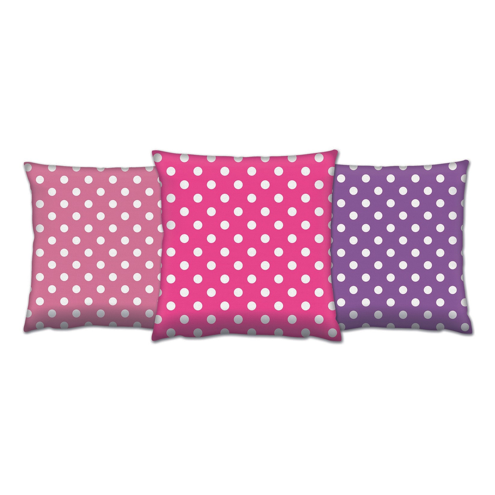 Комплет од 3 перници Aberto Design 43x43cm Шарени