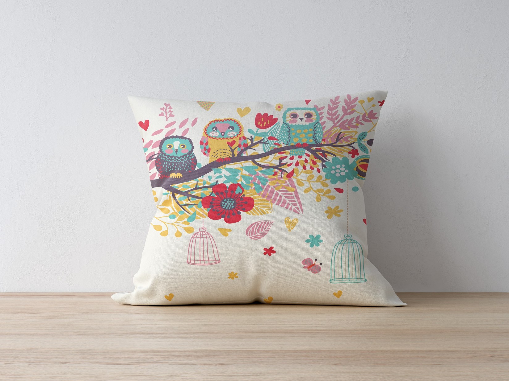 Навлака за перница Aberto Design 43x43cm во боја