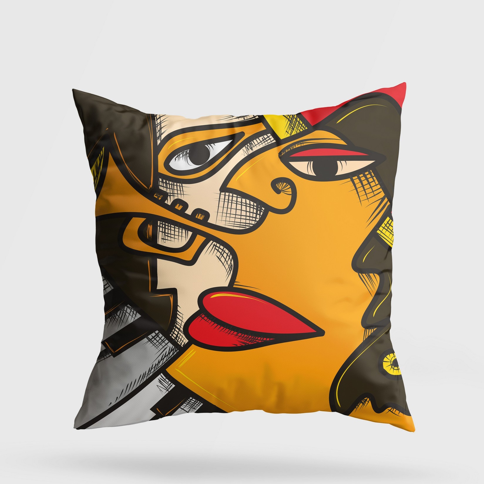 Перница Аберто Дизајн 43x43 см во боја