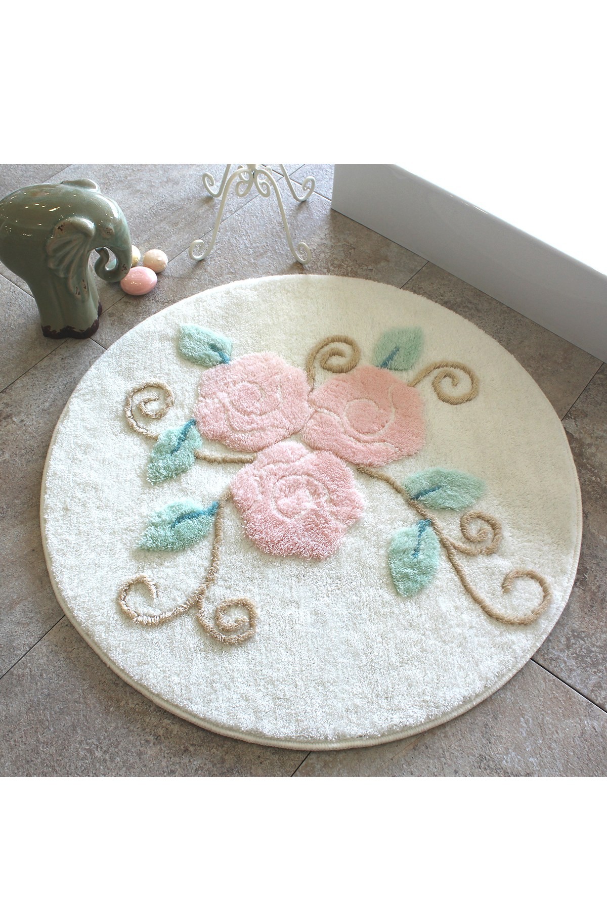 Простирка за бања L'essentiel Maison 90cm Шарена