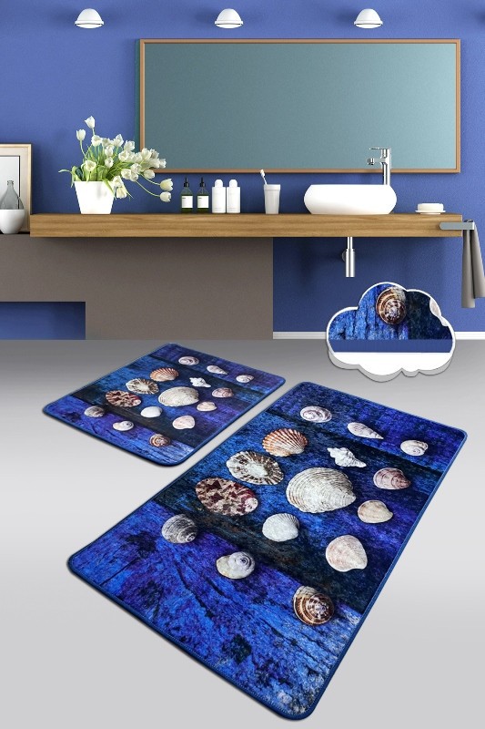 L'essentiel Maison Сет од 2 килими за бања Шарени