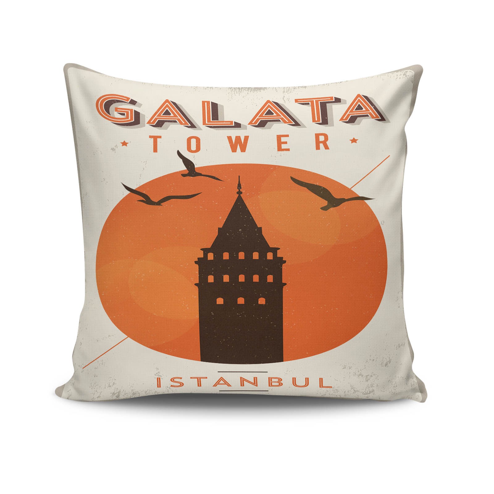 Навлака за перница Aberto Design 43x43cm во боја