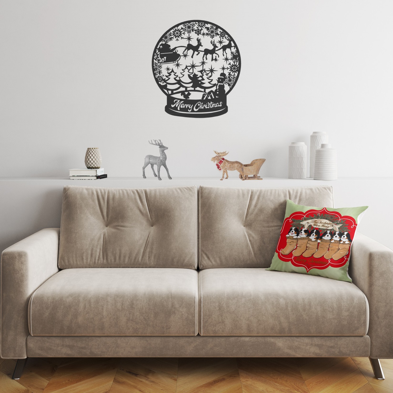 Перница Аберто Дизајн 43x43см во боја