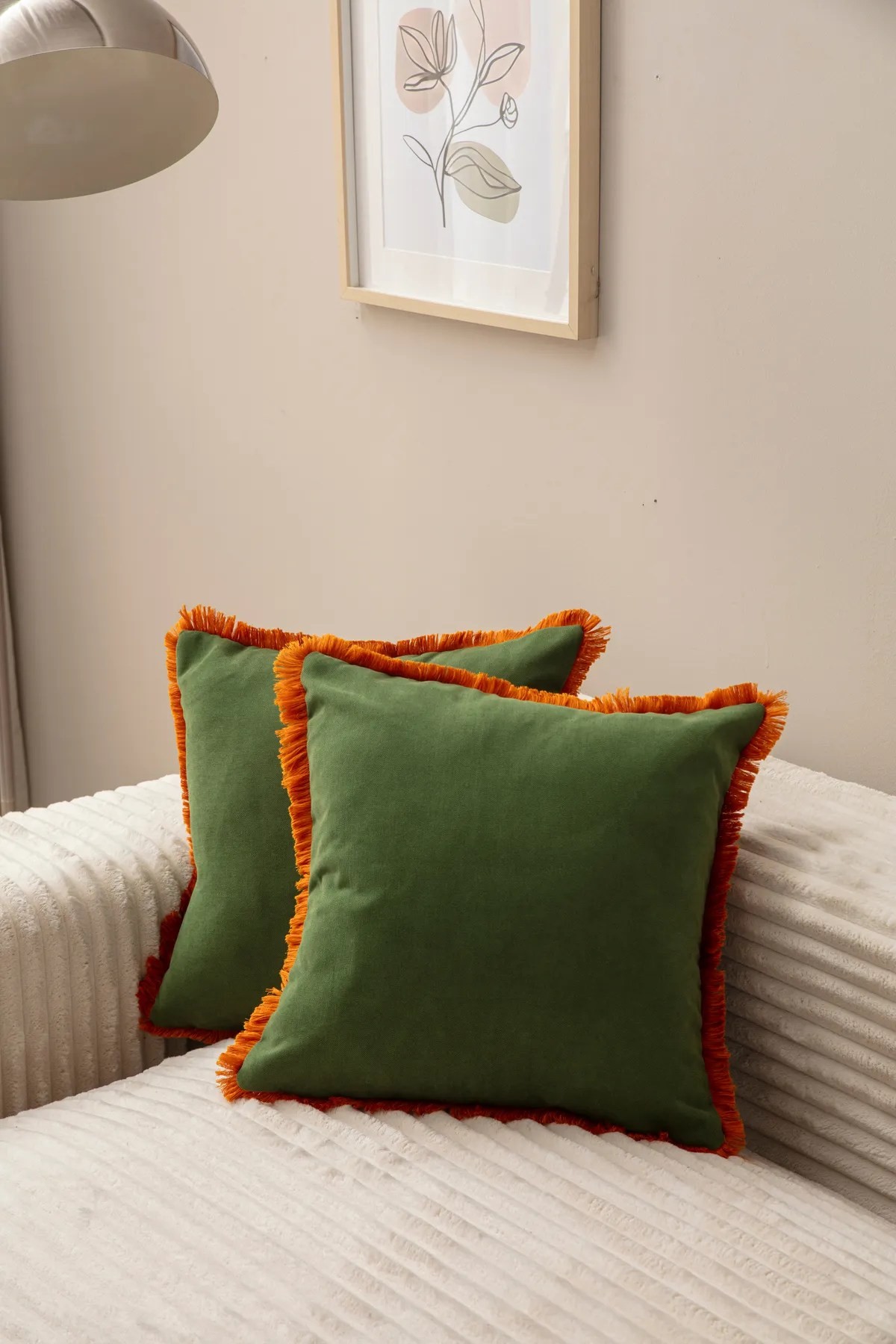 Комплет од 2 навлаки за перници Aberto Design 43x43cm црна