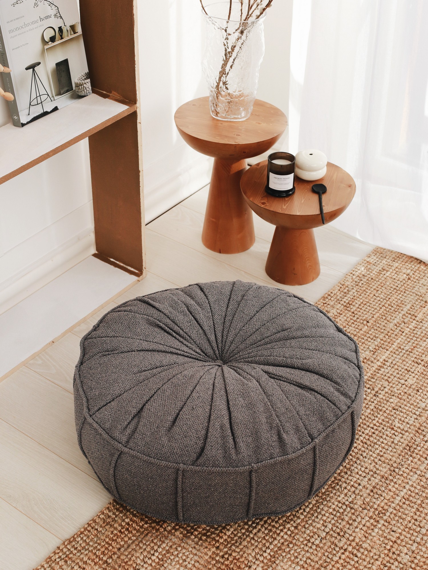 Atelier del Sofa Cushion Anthracite