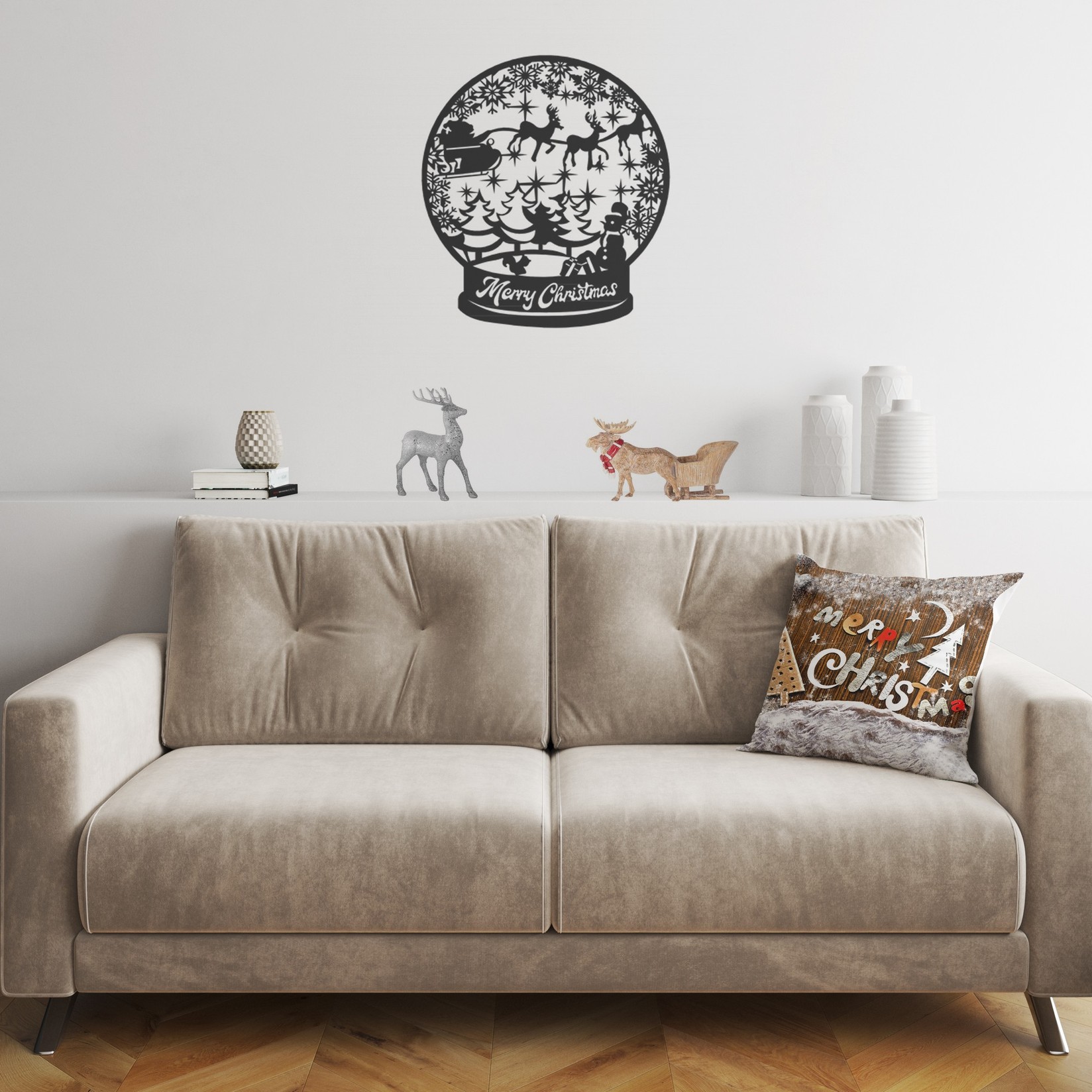 Перница Аберто Дизајн 43x43см во боја