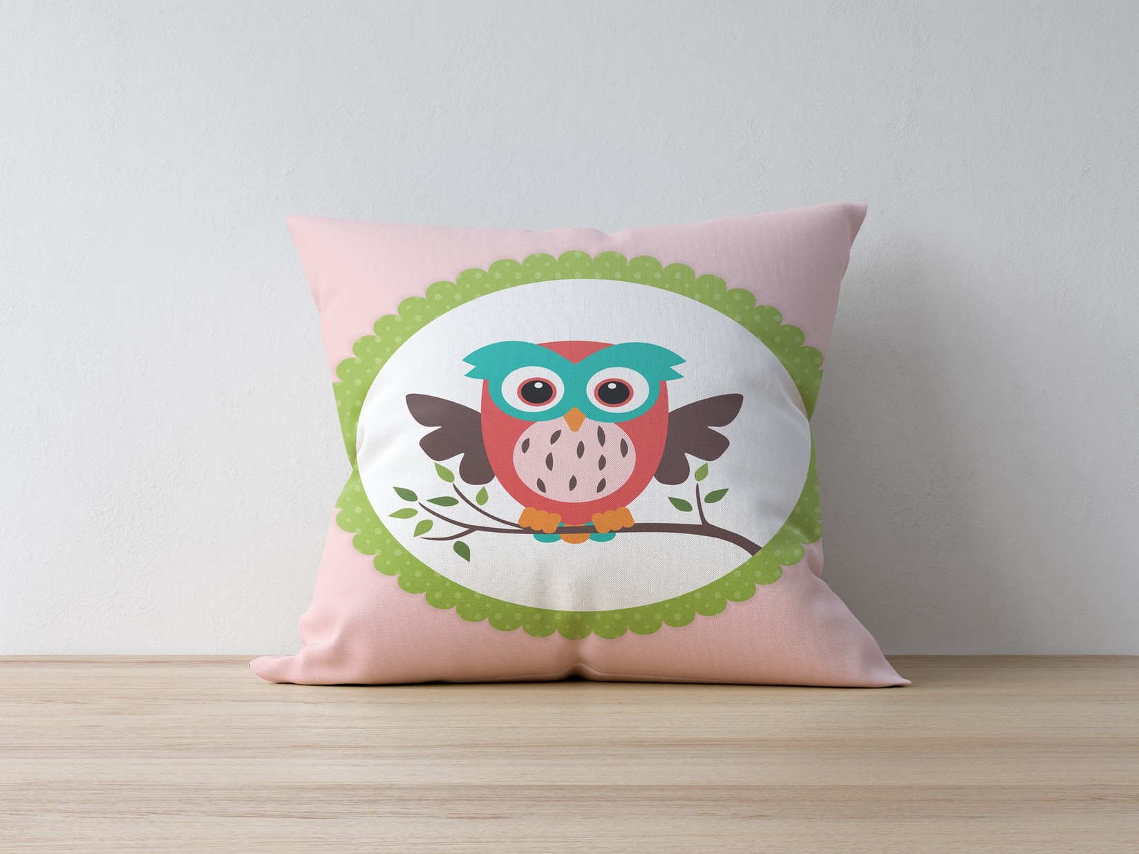 Навлака за перница Aberto Design 43x43cm во боја