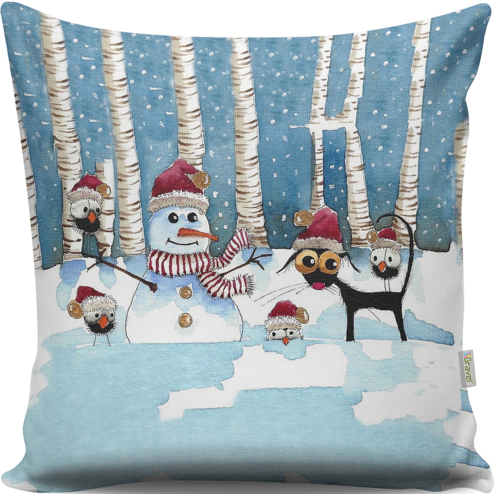 Перница Аберто Дизајн 43x43см во боја