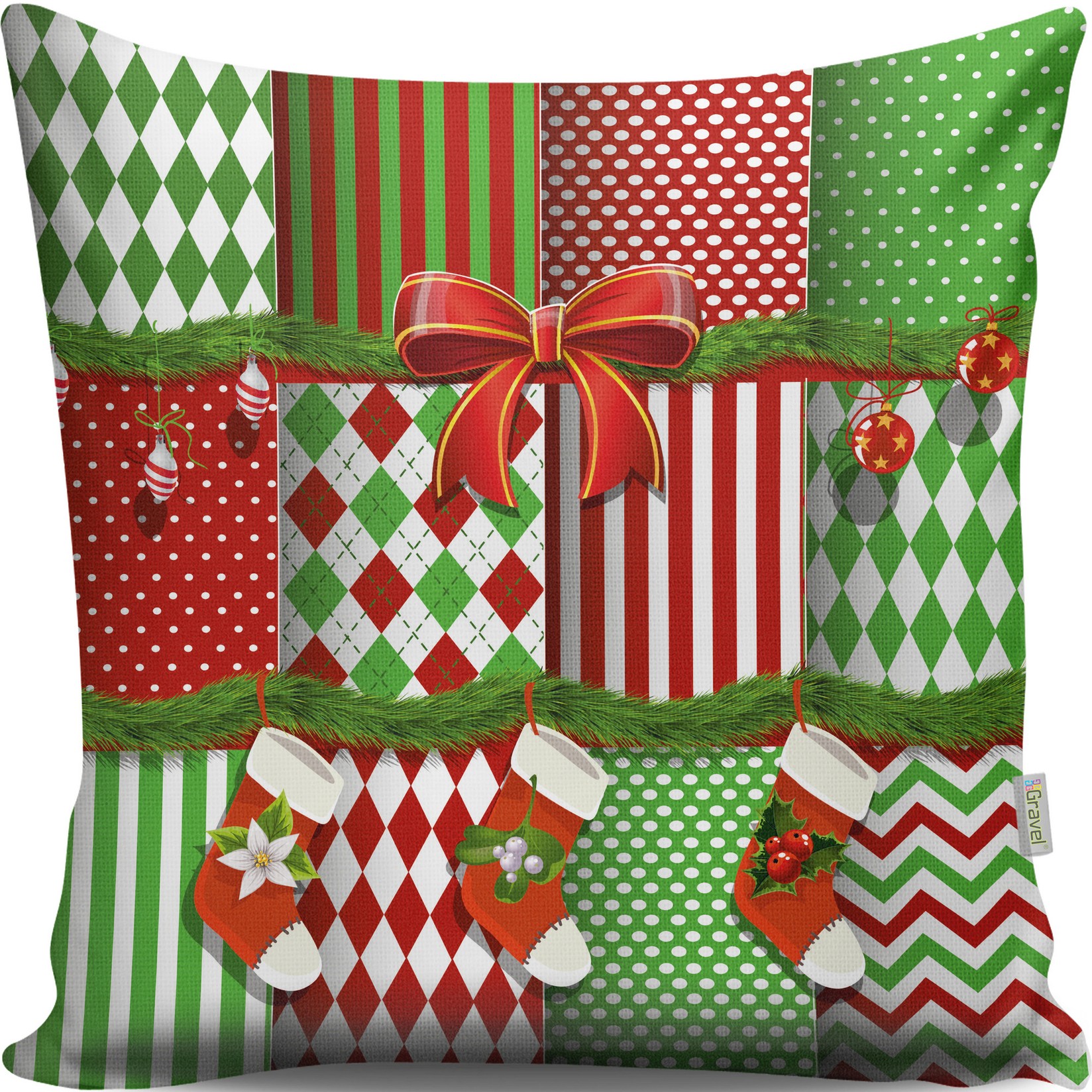 Перница Аберто Дизајн 43x43см во боја