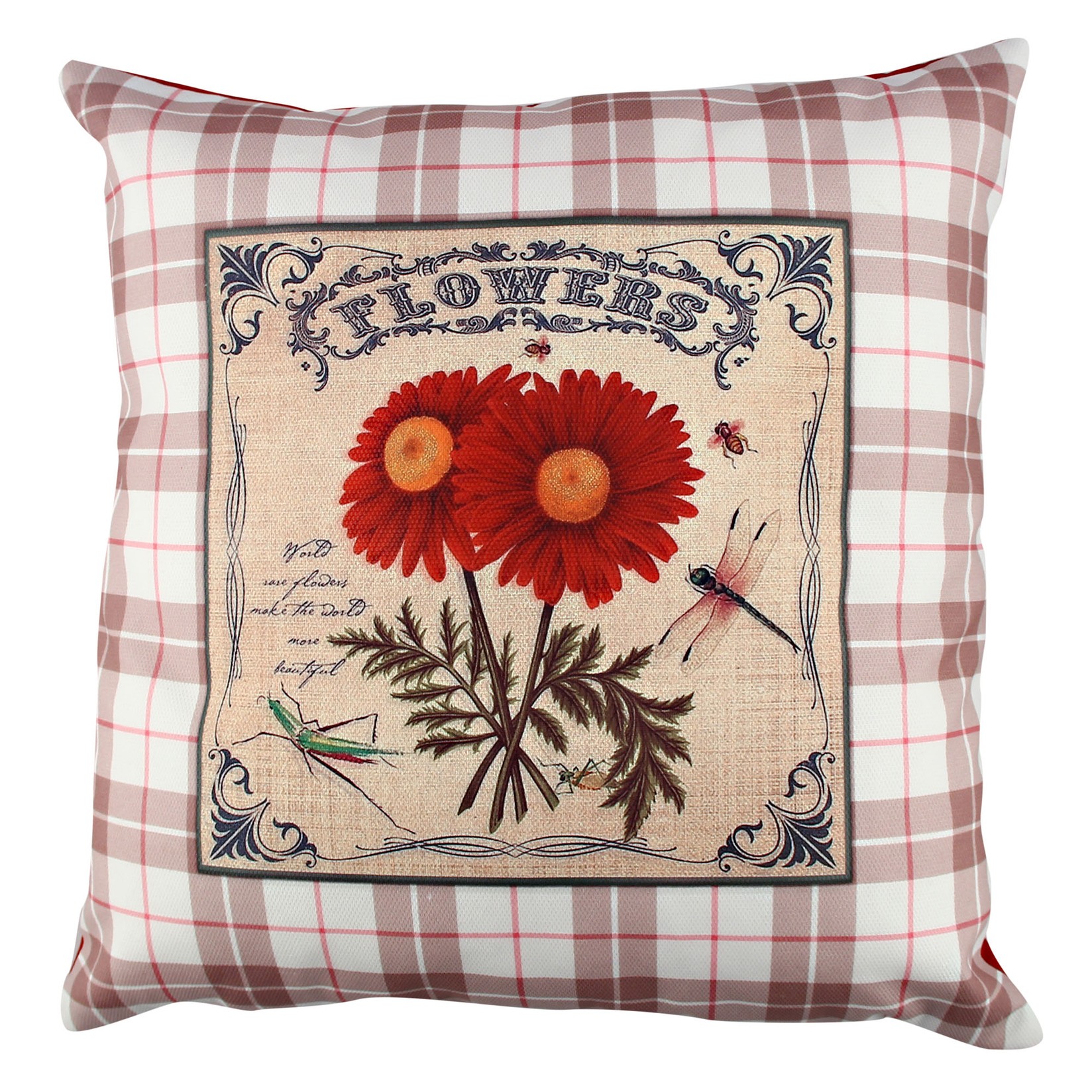 Перница Аберто Дизајн 43x43см во боја