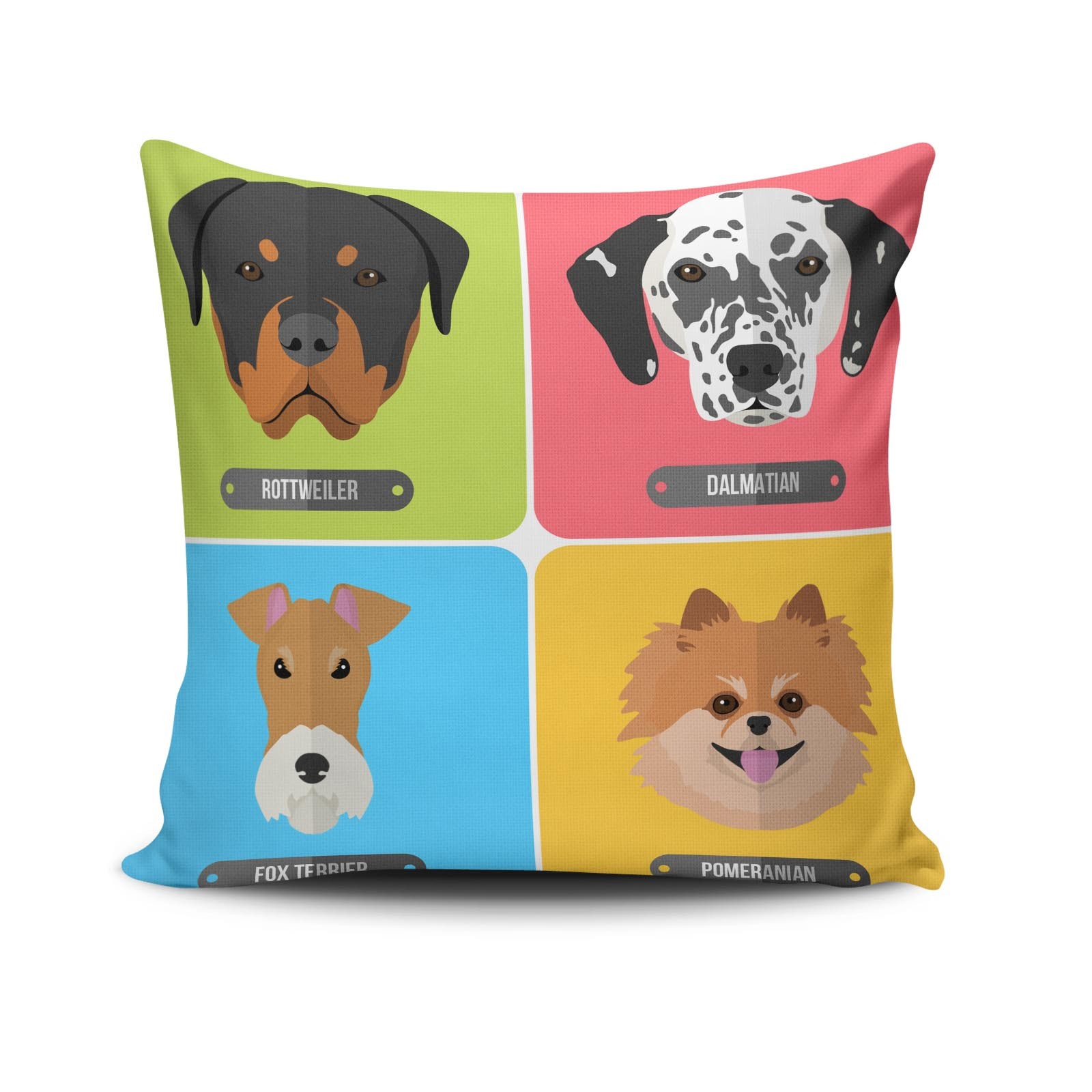 Навлака за перница Aberto Design 43x43cm во боја