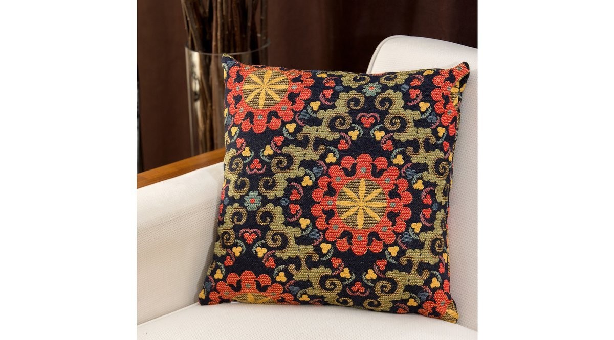 Перница Аберто Дизајн 45x45x15cm Темно сина