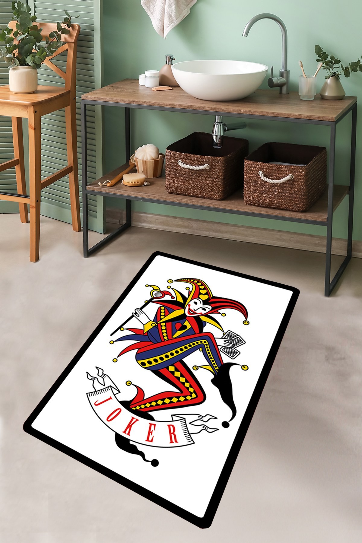 Простирка за бања L'essentiel Maison 70x120cm Шарена