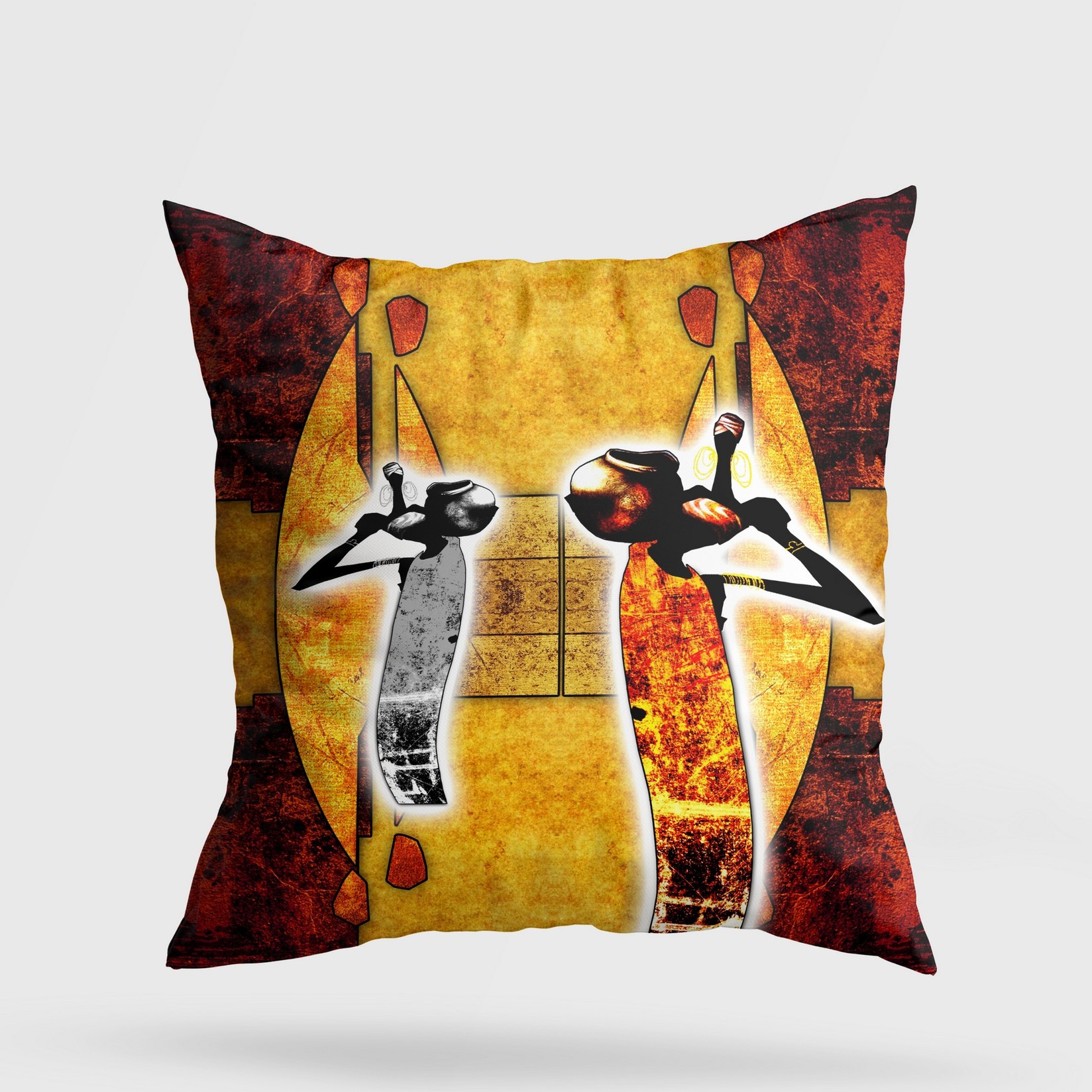 Перница Аберто Дизајн 43x43 см во боја