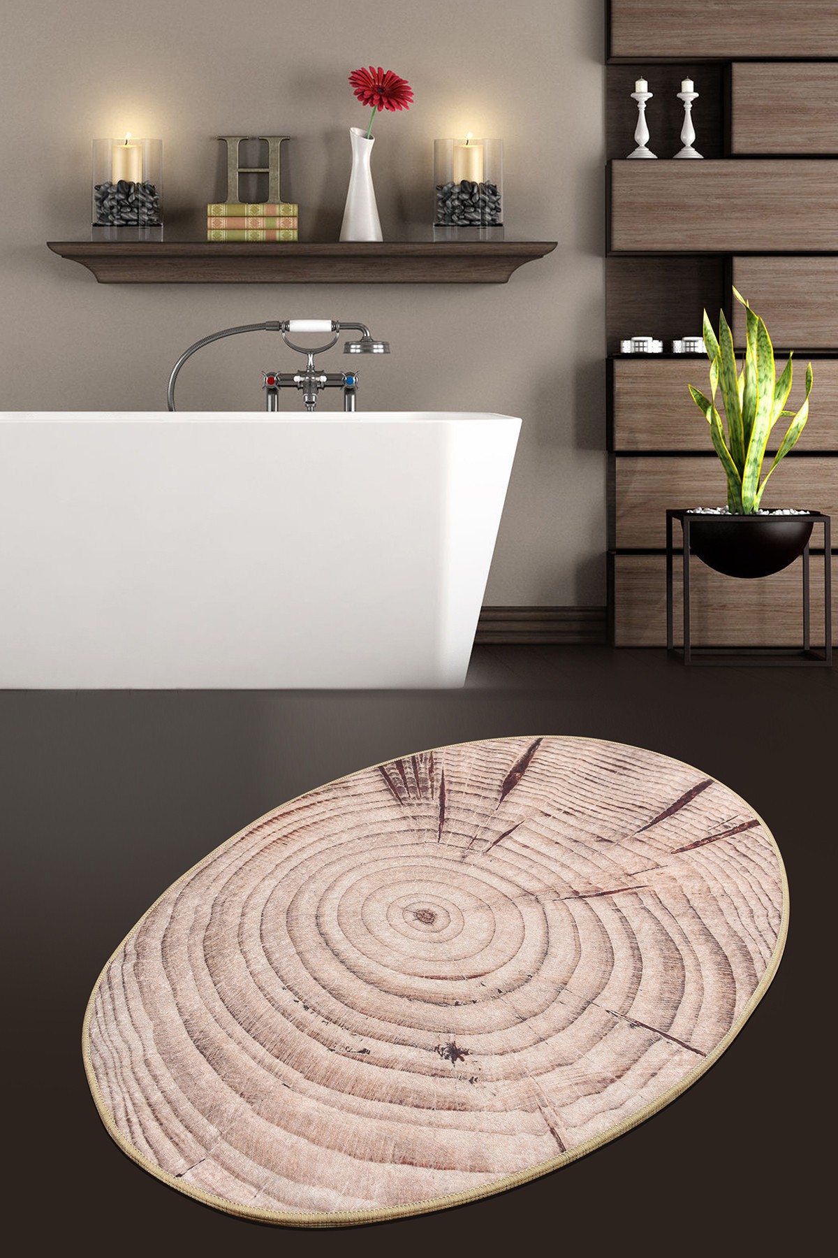 Простирка за бања L'essentiel Maison 80x120cm Шарена