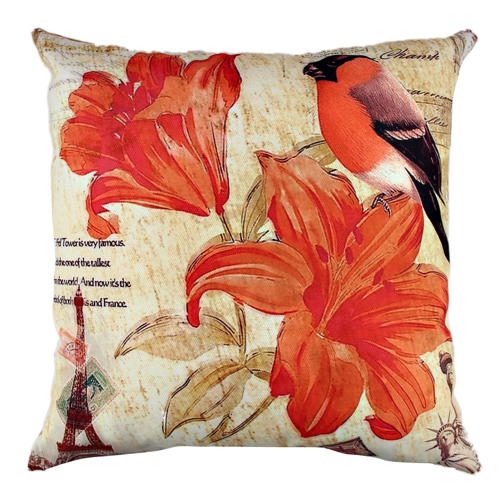 Перница Аберто Дизајн 43x43 см во боја