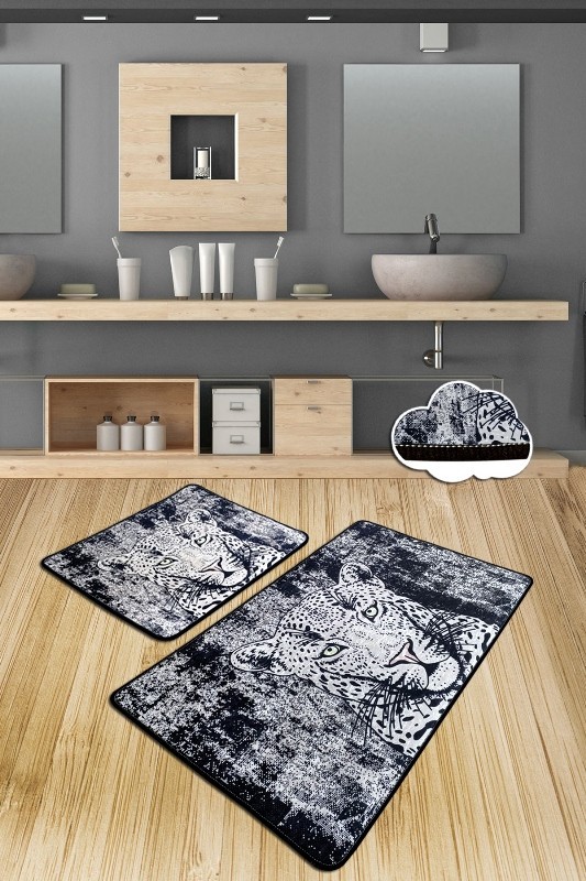 L'essentiel Maison Сет од 2 килими за бања Шарени