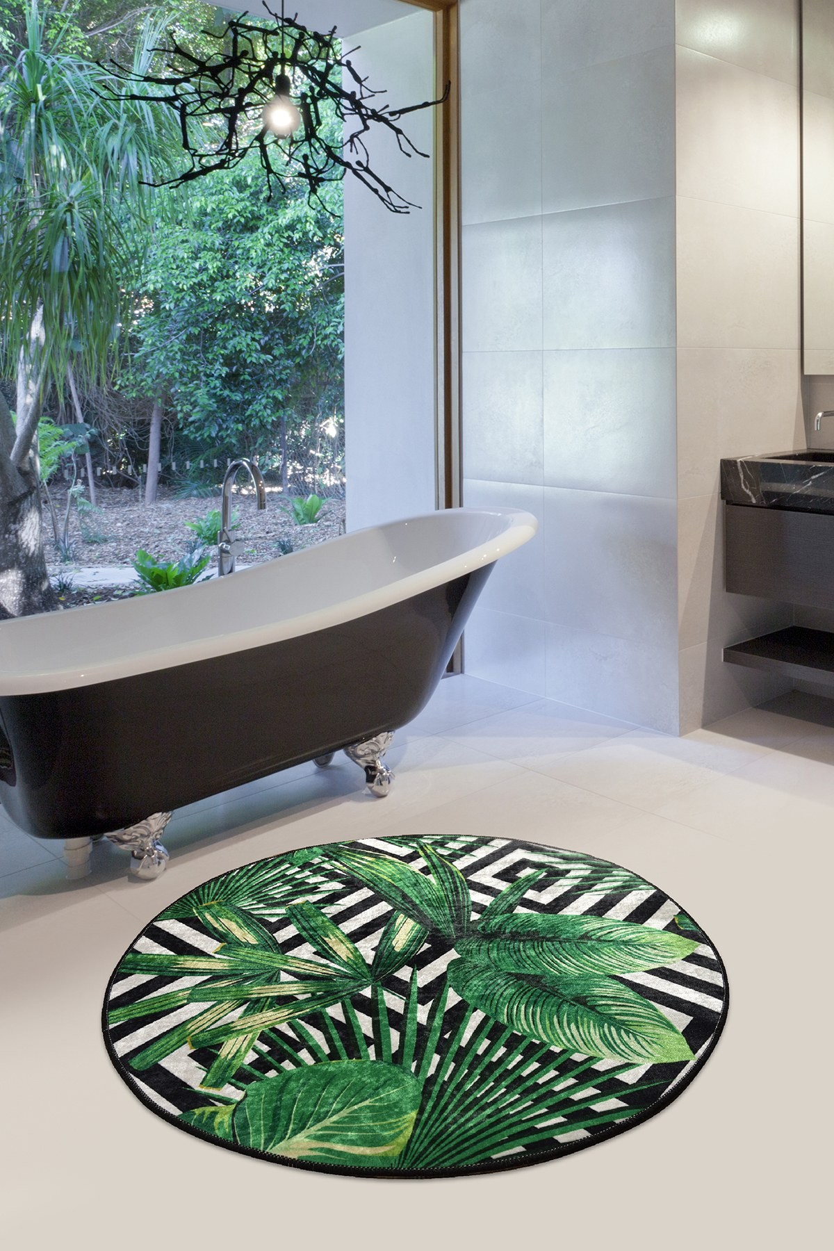 Простирка за бања L'essentiel Maison 100cm Шарена