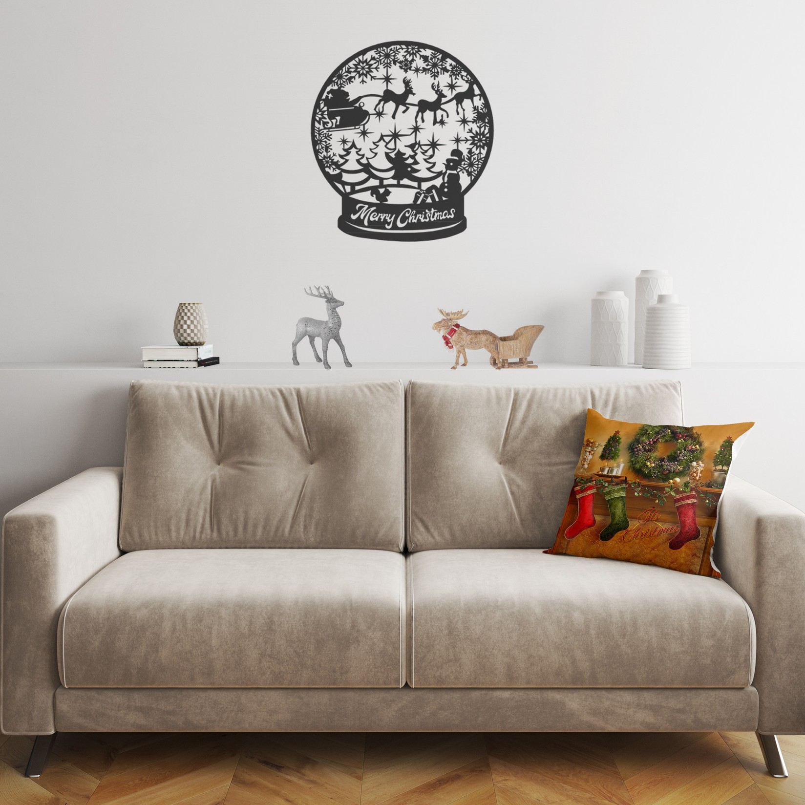 Перница Аберто Дизајн 43x43см во боја